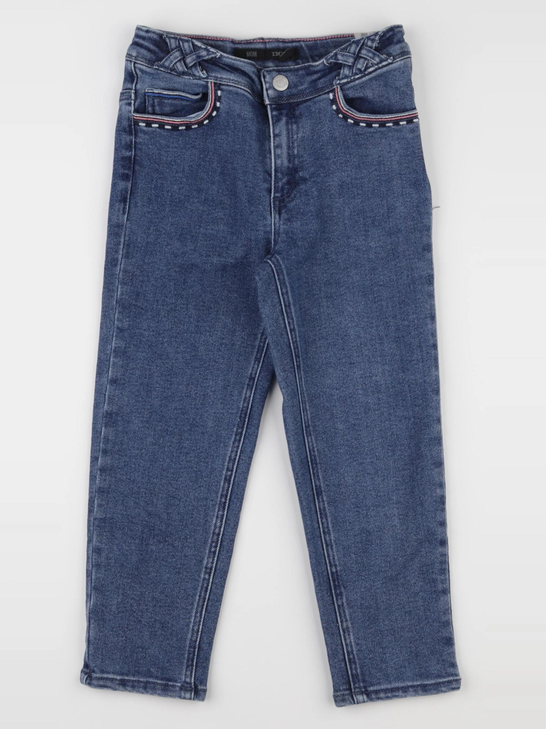 IKKS - jean bleu - 7 ans