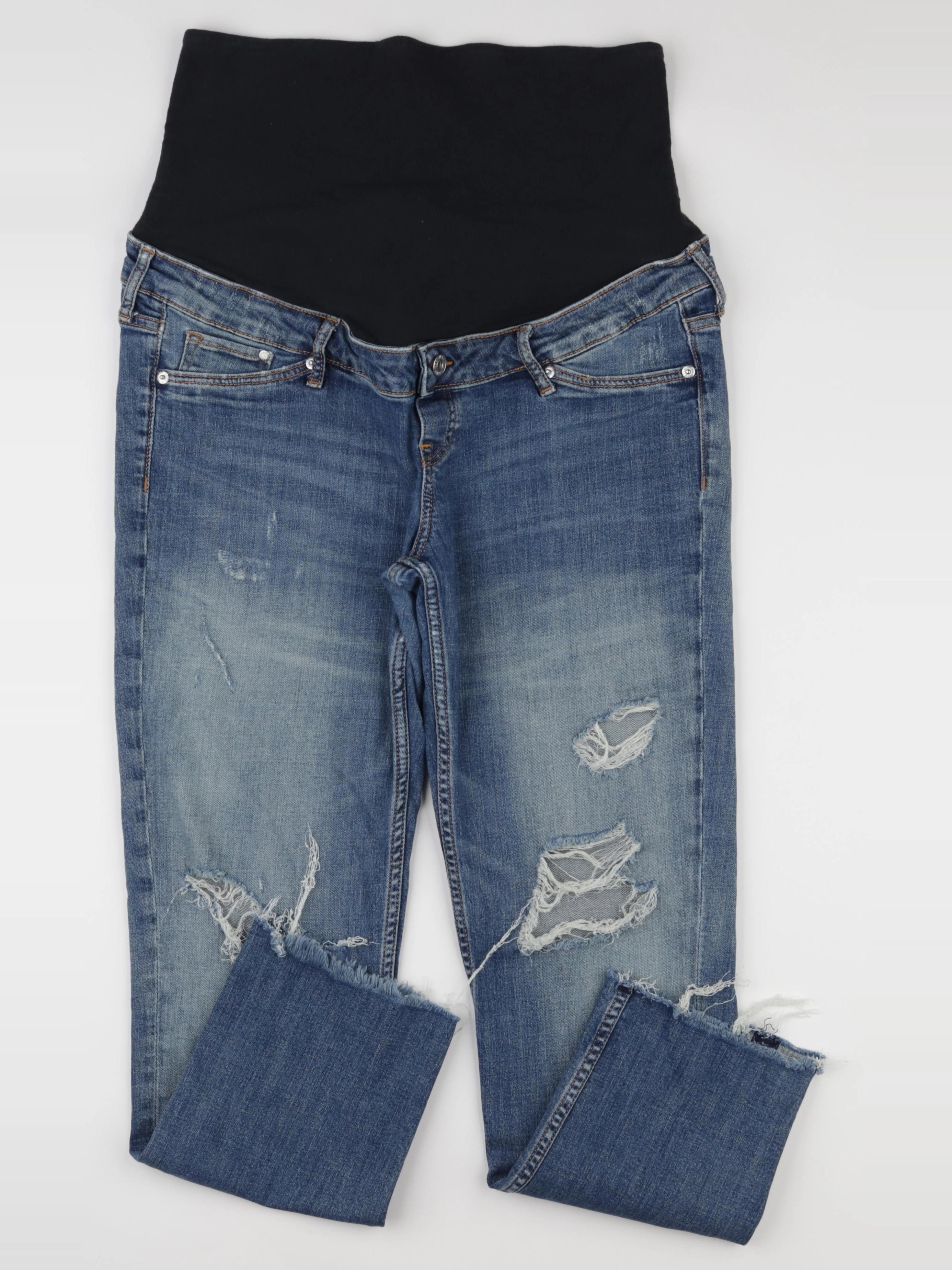 H&M - jean grossesse bleu - 42
