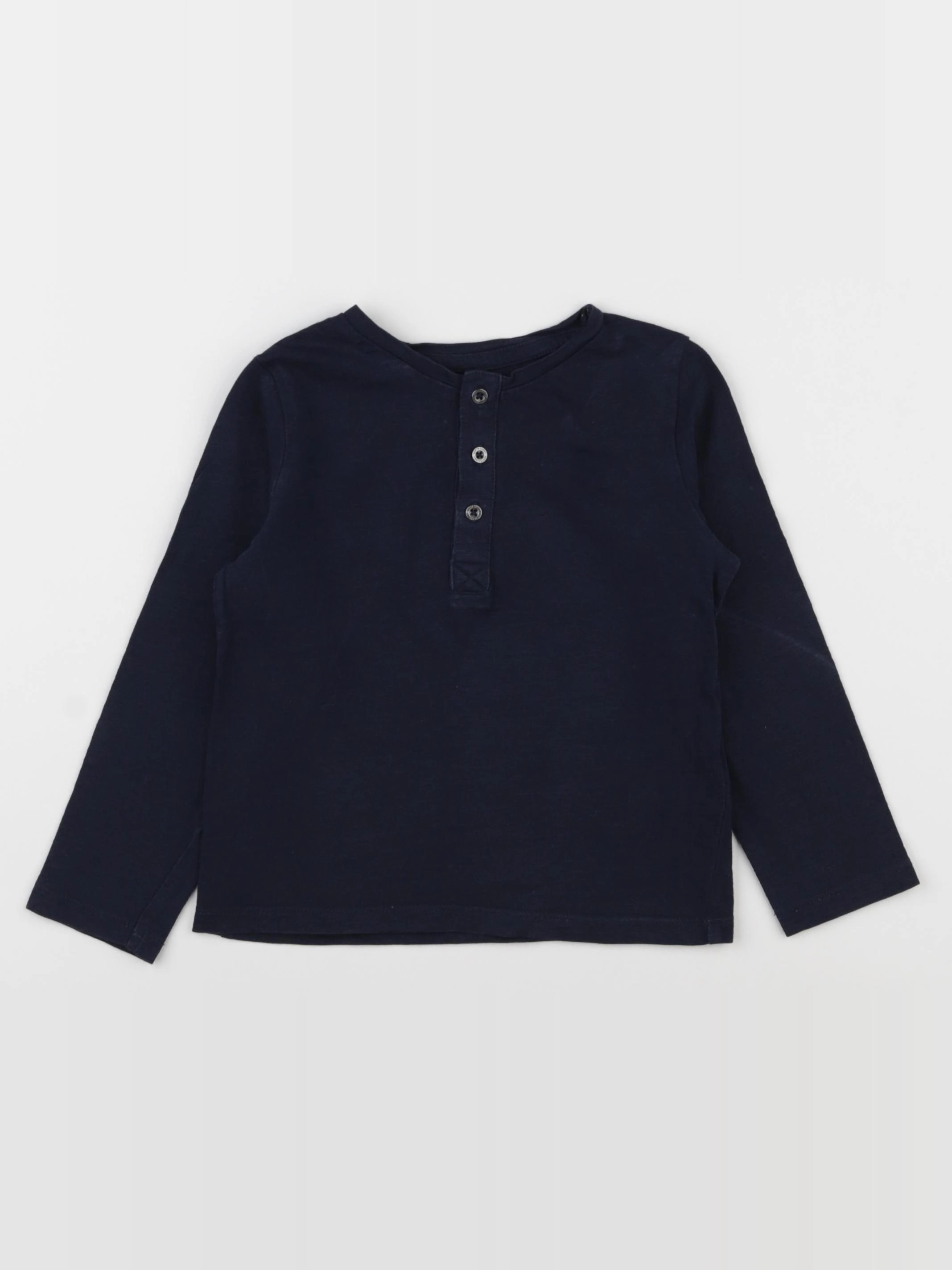 Vertbaudet - tee-shirt bleu - 36 mois