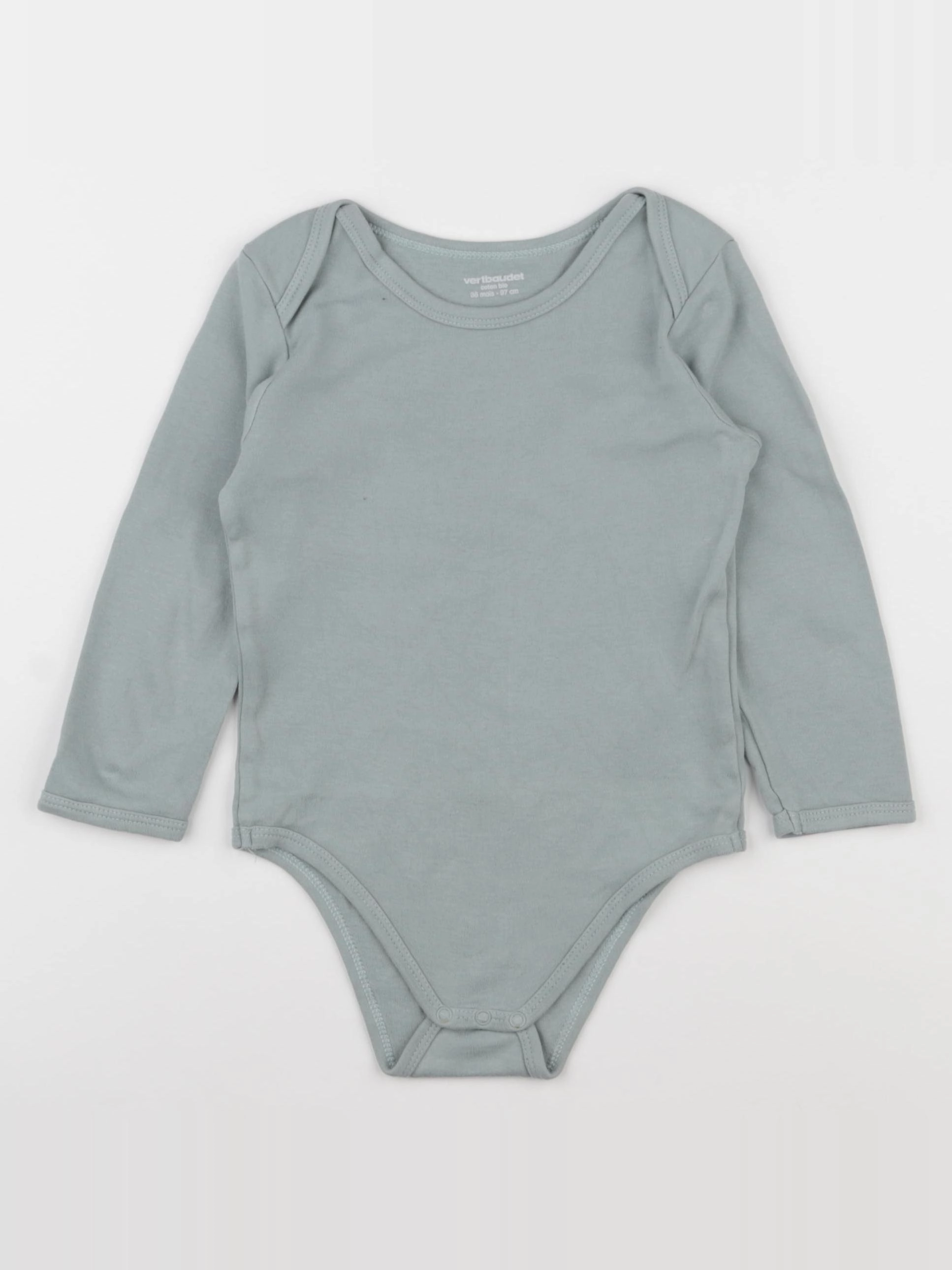 Vertbaudet - body vert - 36 mois