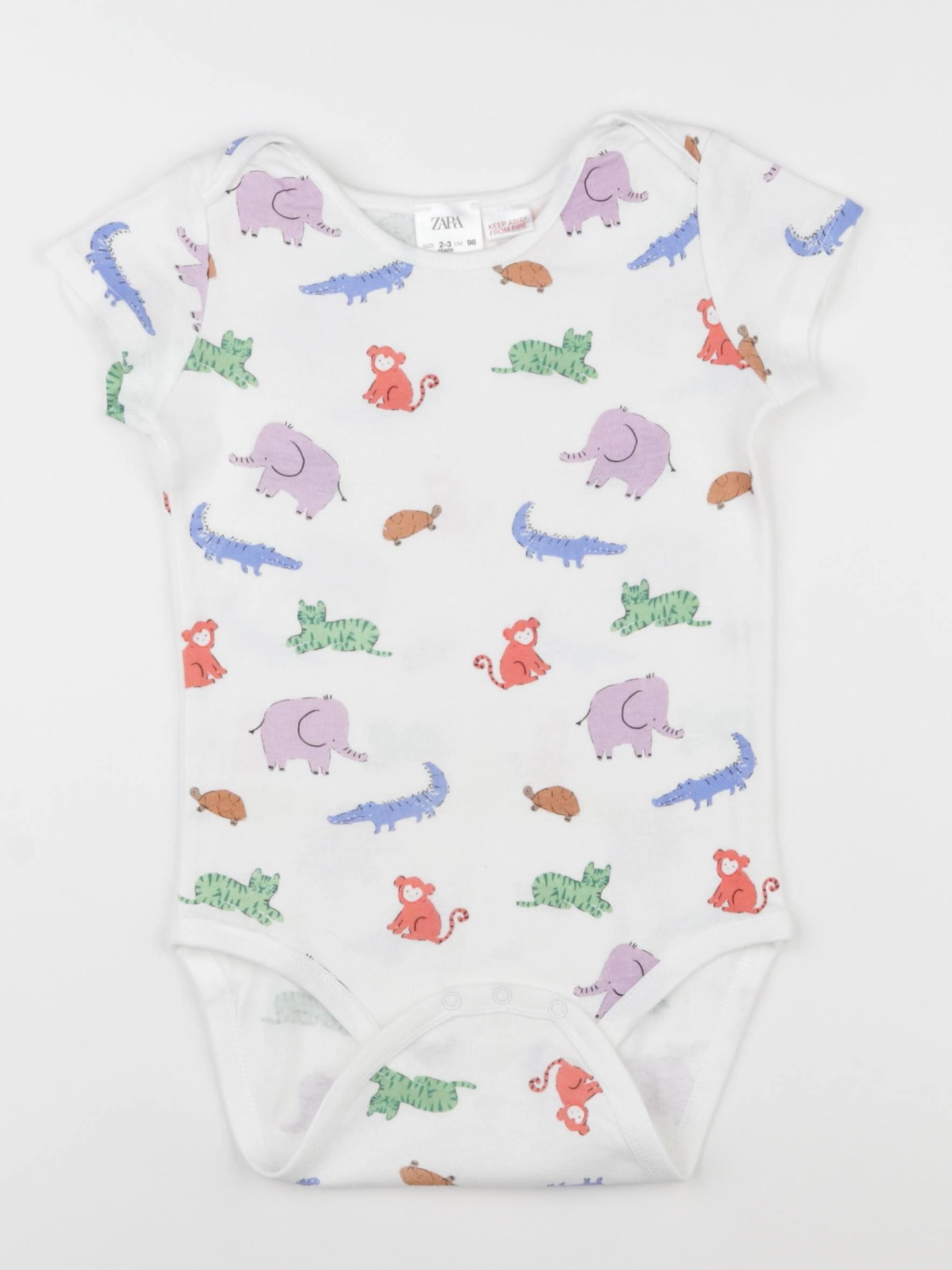 Zara - body multicolore - 2/3 ans