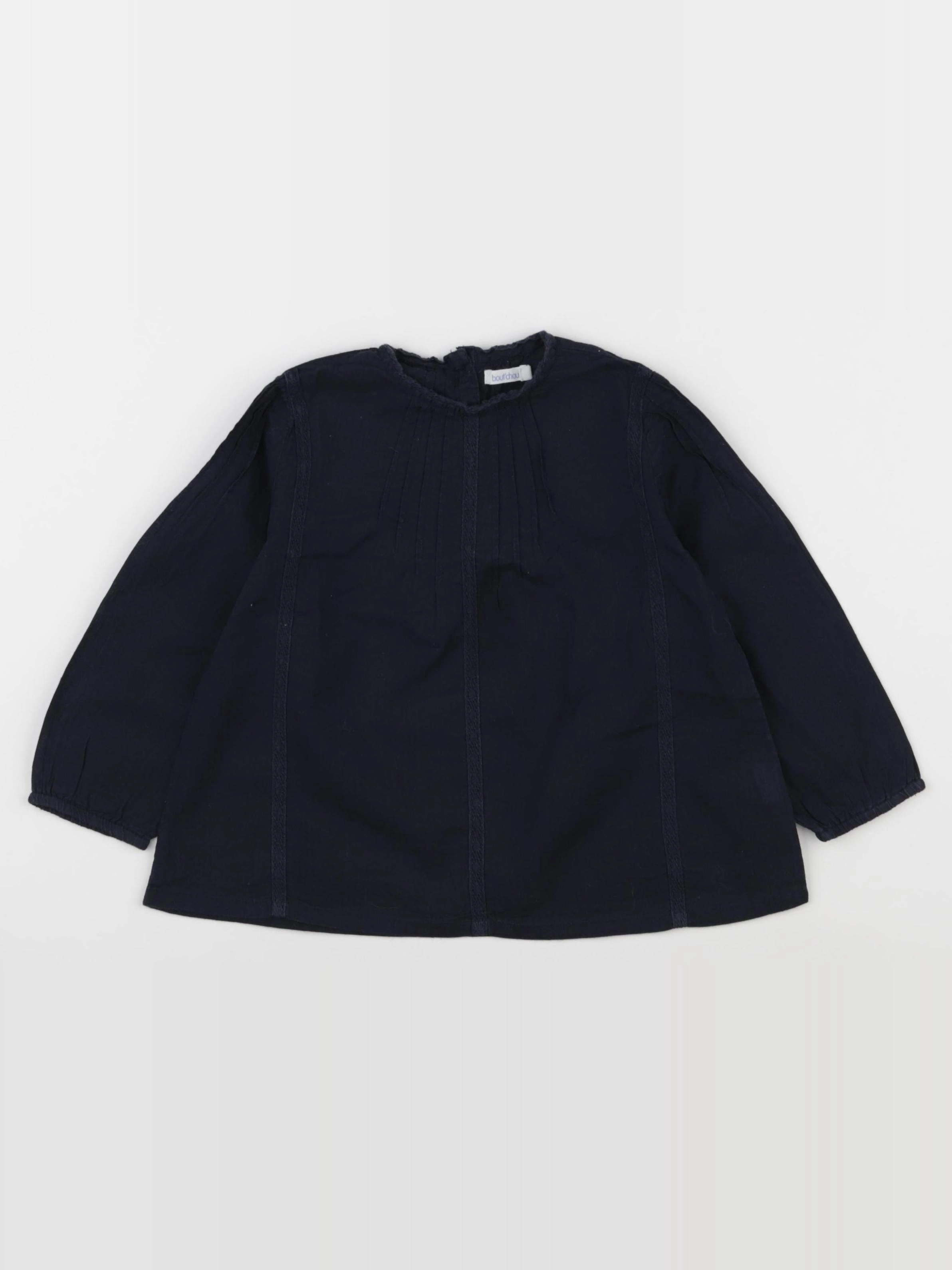 Boutchou - blouse bleu - 36 mois