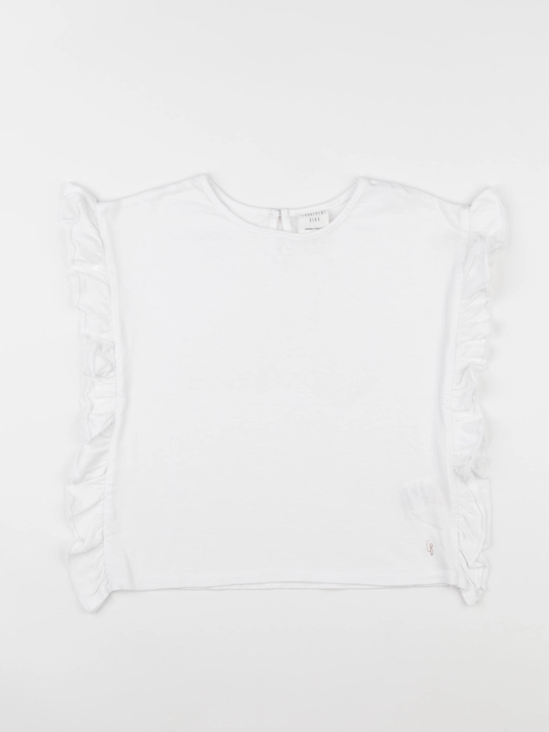 Carrément Beau - tee-shirt blanc - 5 ans