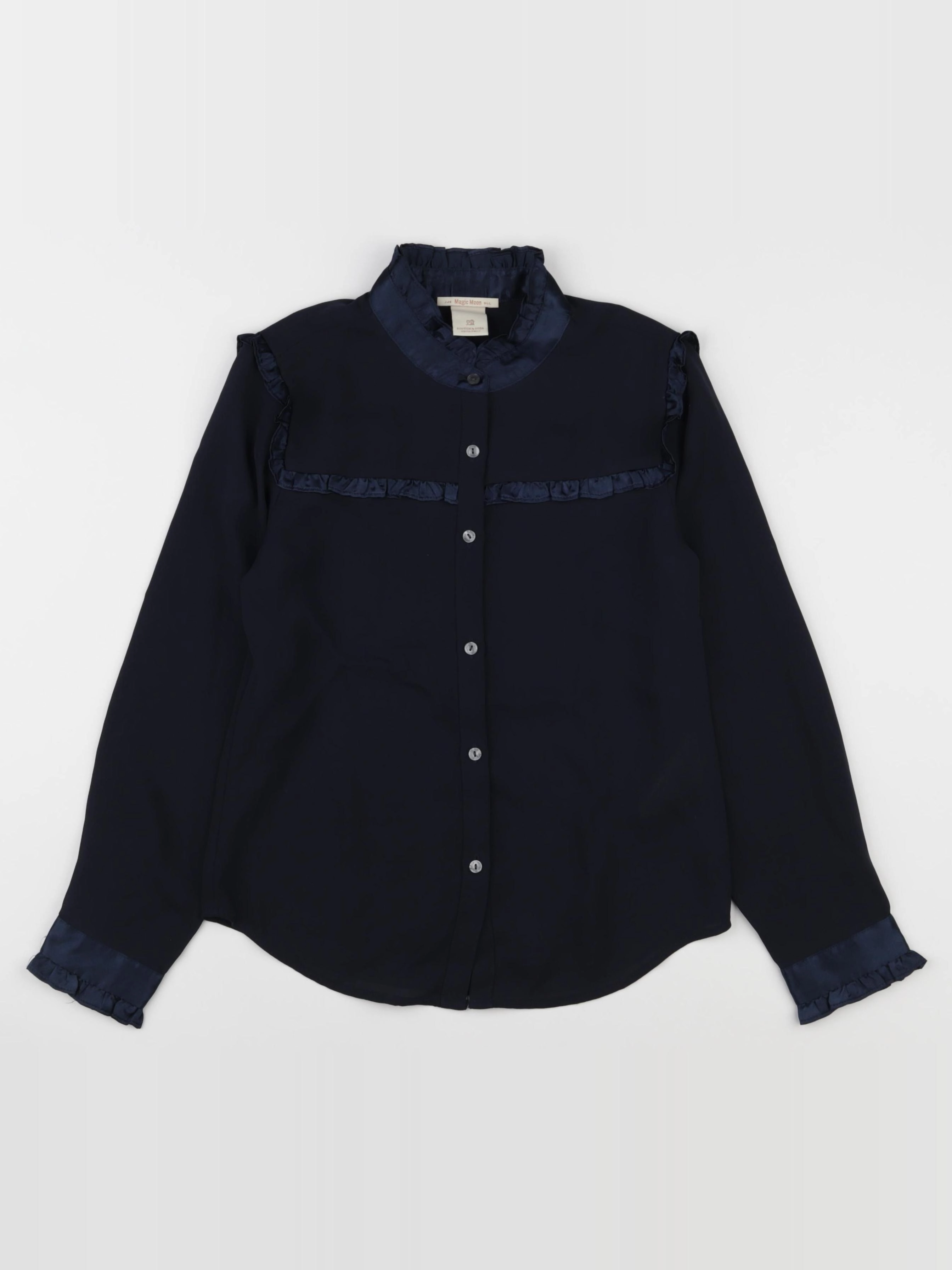 Scotch & Soda - blouse bleu - 8 ans