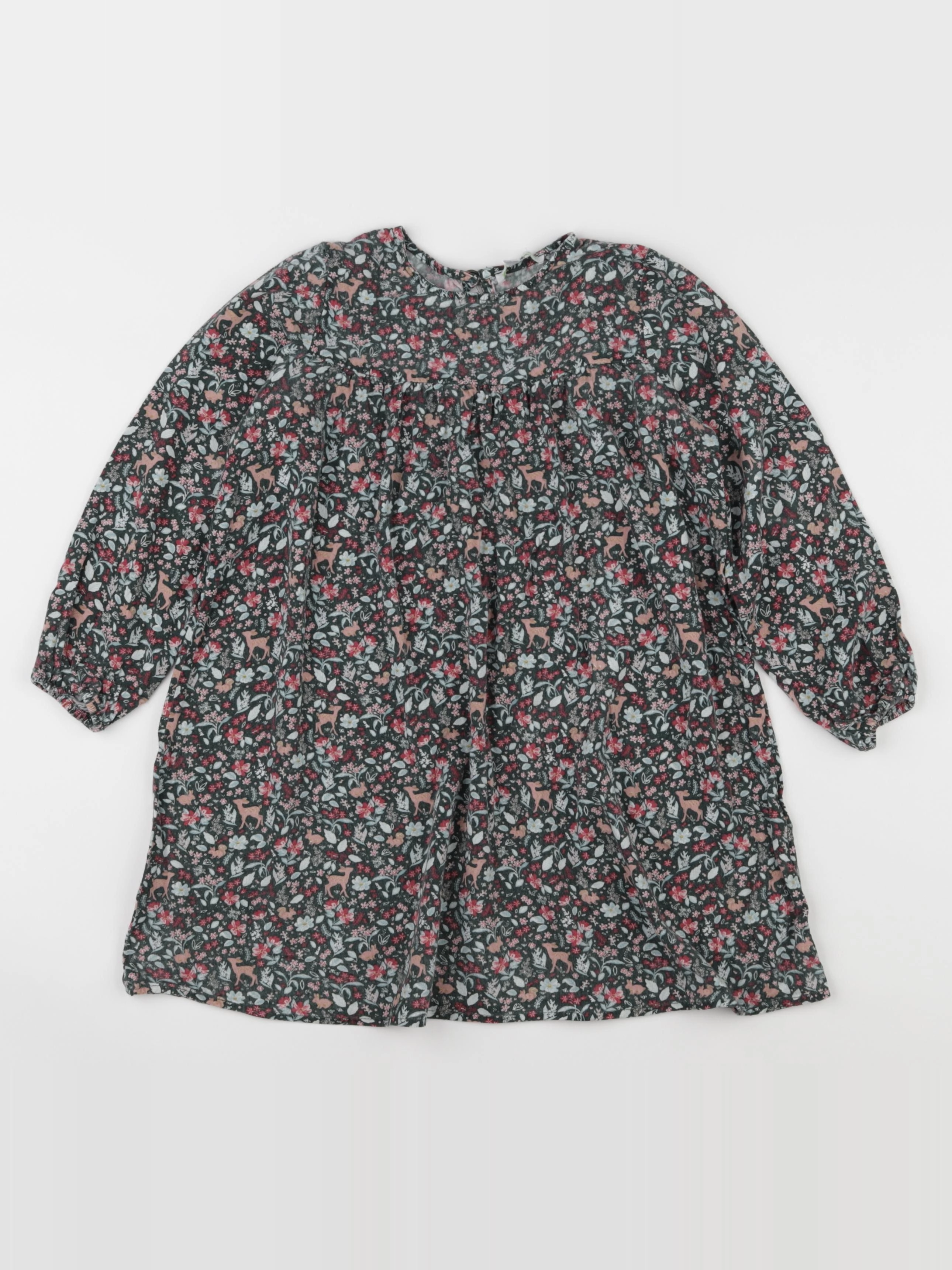 Vertbaudet - robe multicolore - 6 ans