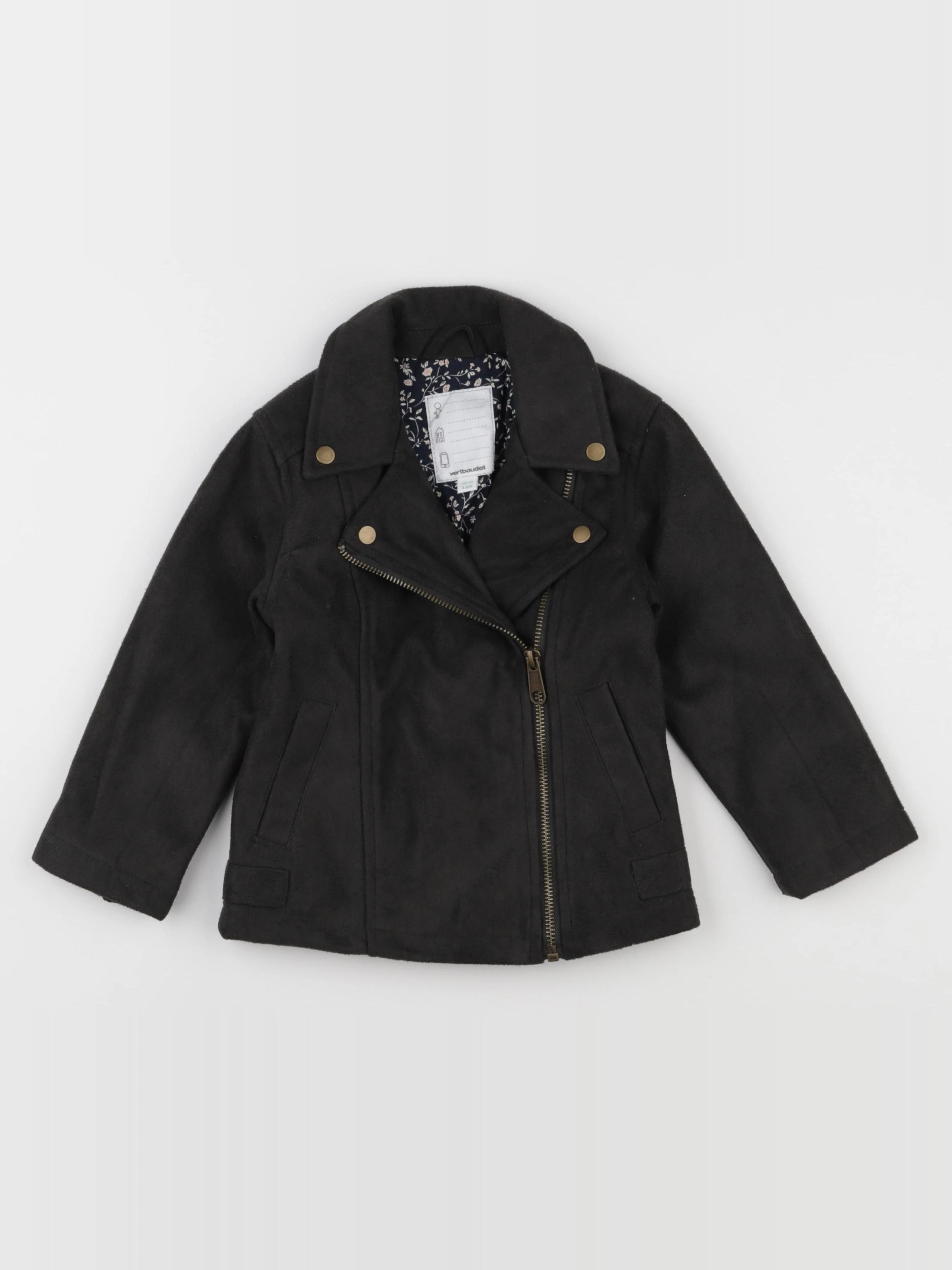 Vertbaudet - veste gris - 4 ans