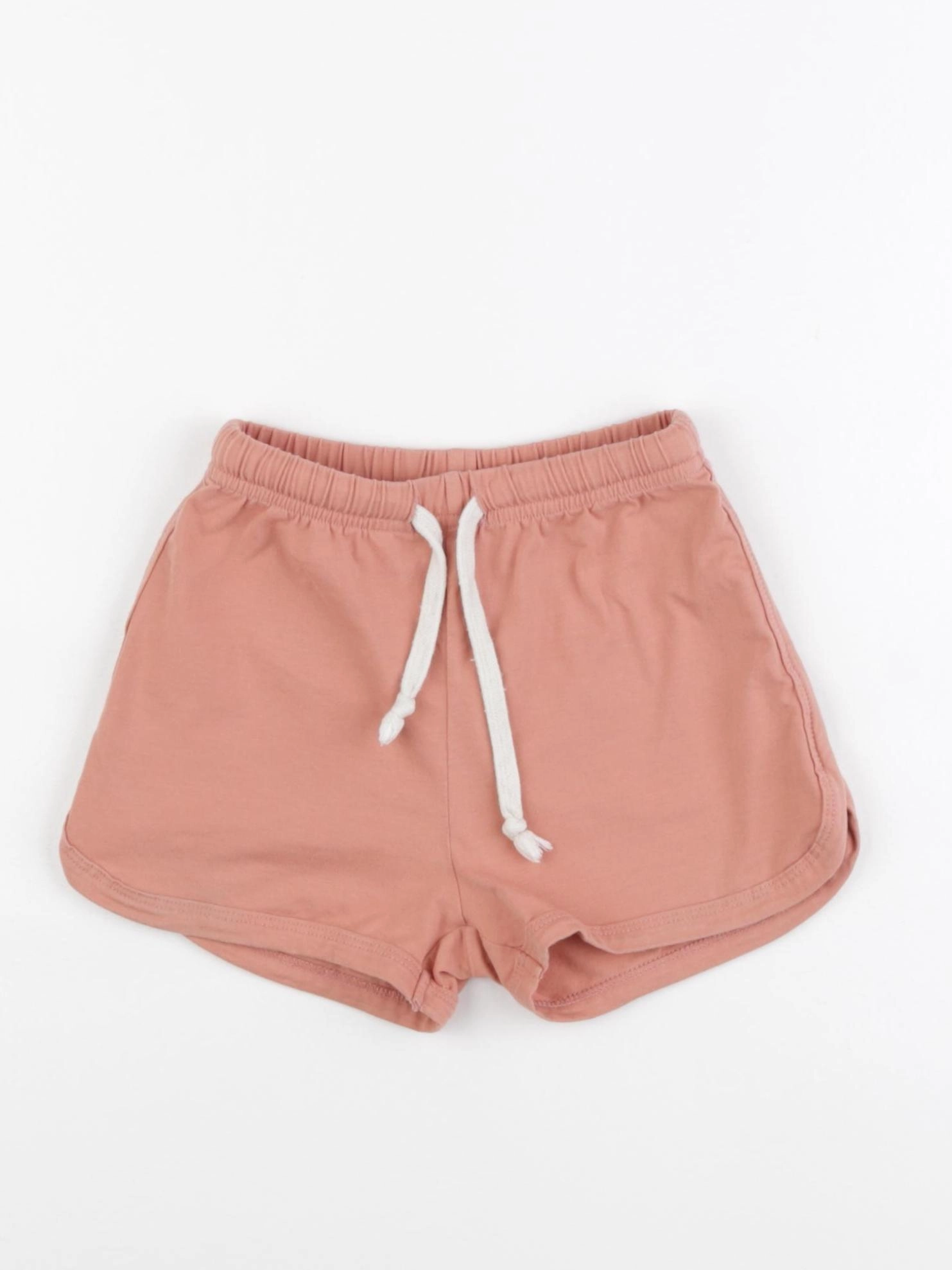 Gamin gamine - short orange - 6/12 mois