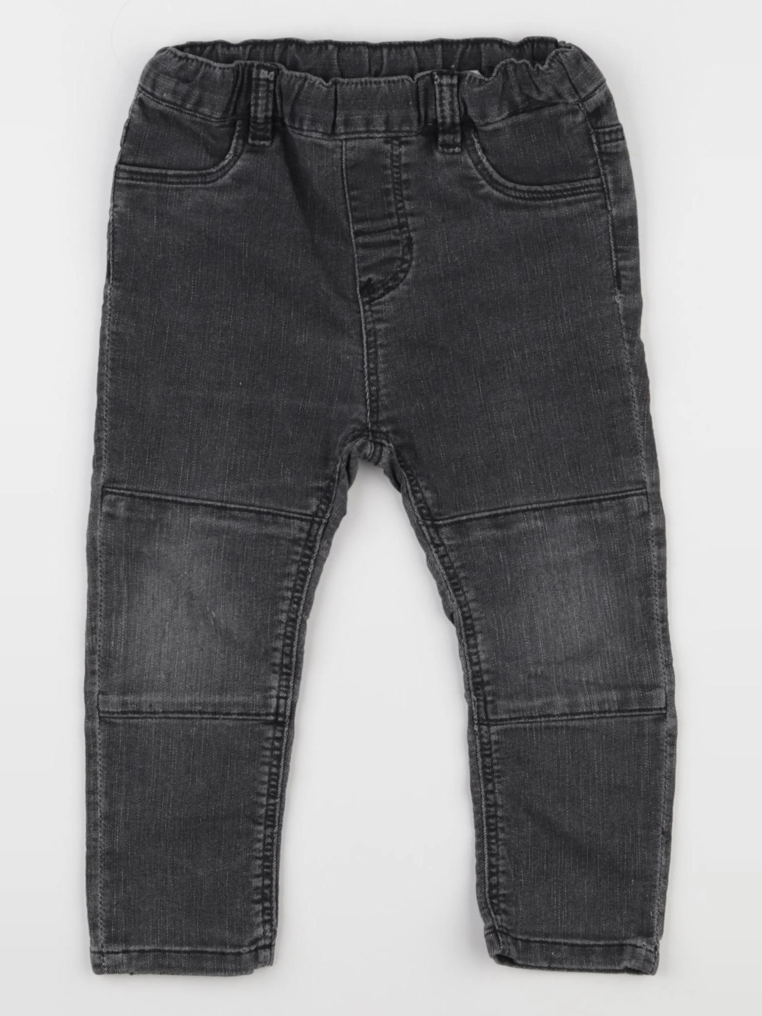 H&M - jegging noir - 18/24 mois