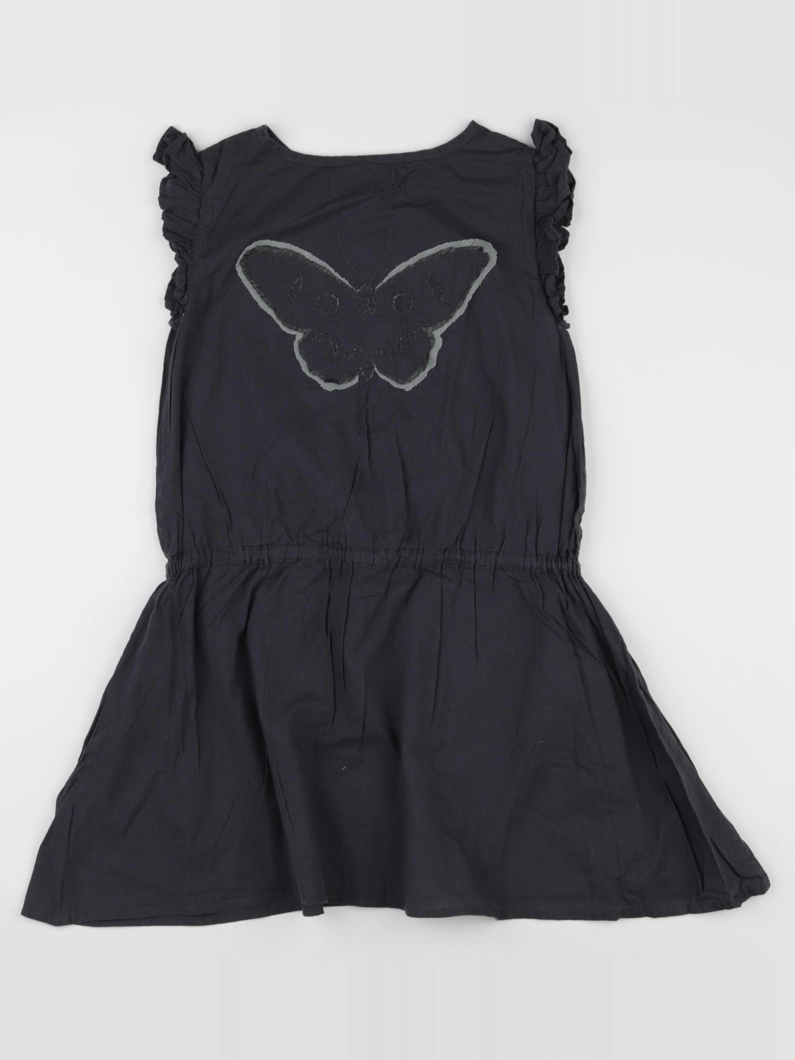 Zadig & Voltaire - robe imprimé au dos gris - 8 ans