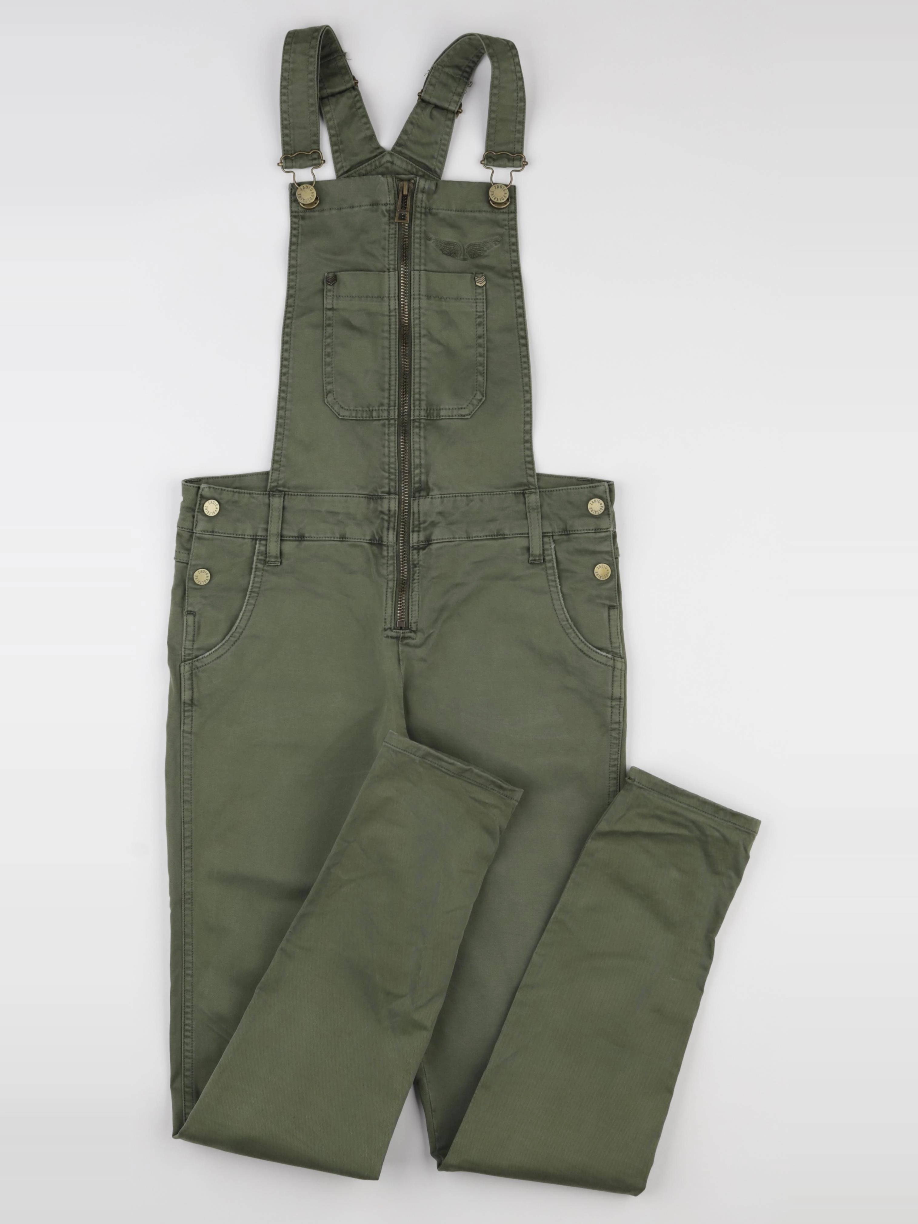Zadig & Voltaire - salopette vert - 14 ans