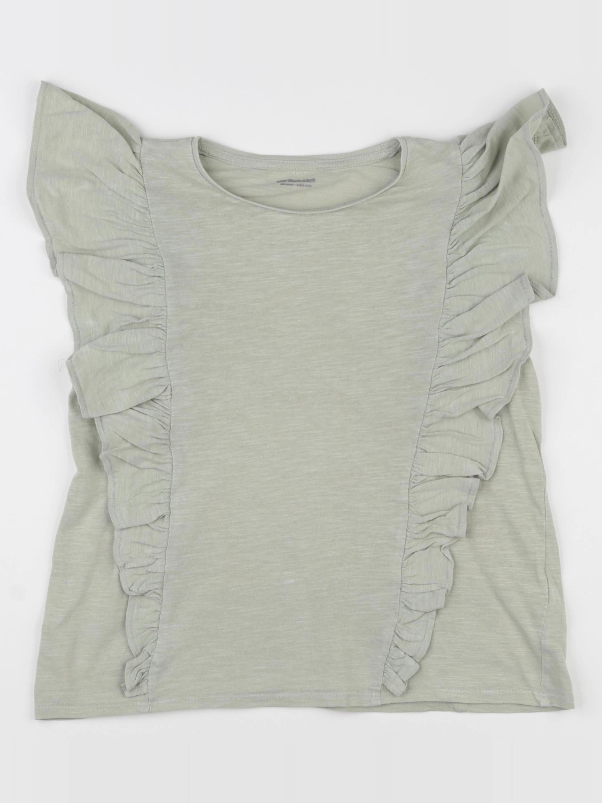 Vertbaudet - débardeur vert - 10 ans