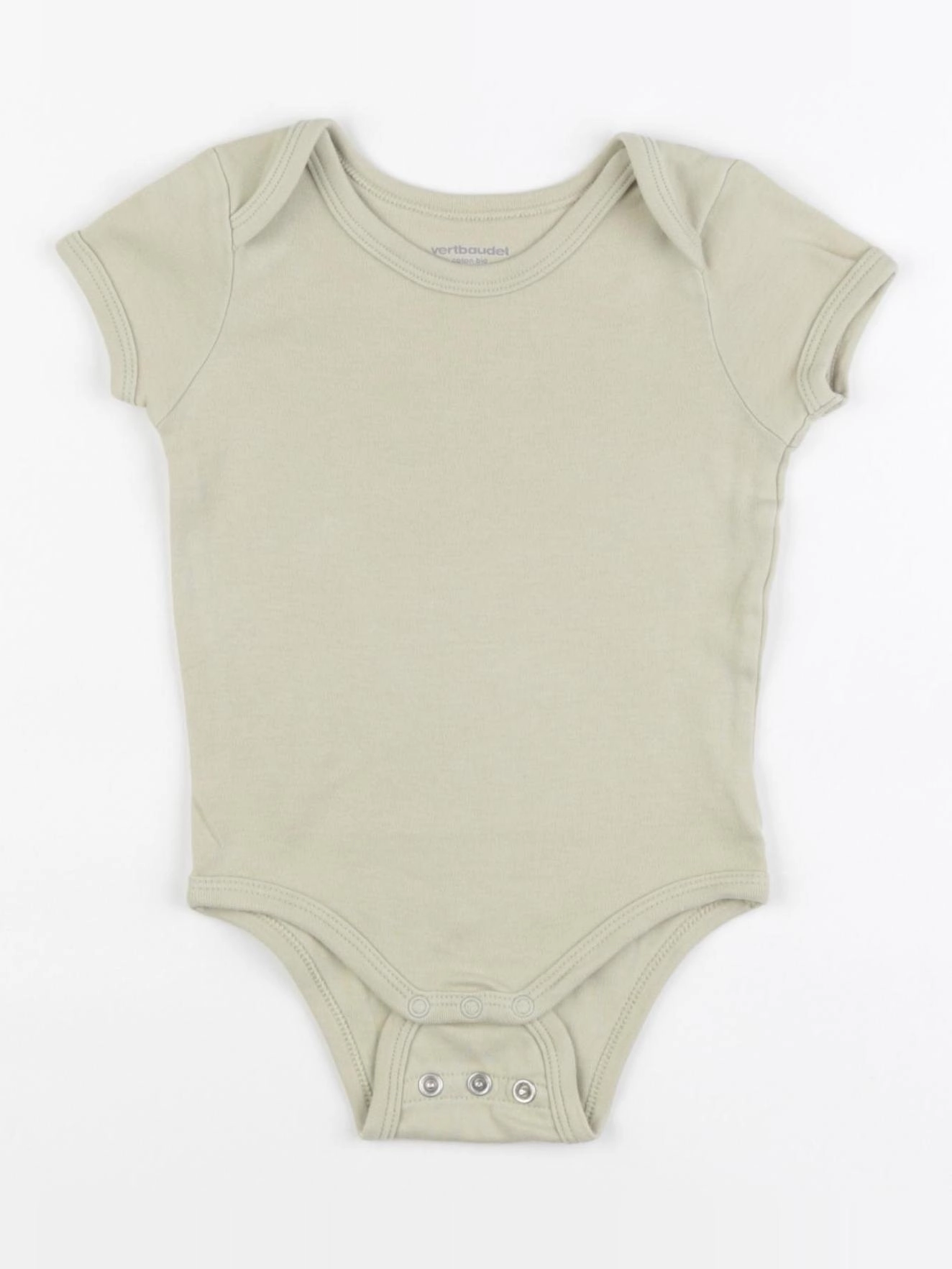 Vertbaudet - body vert - 9 mois