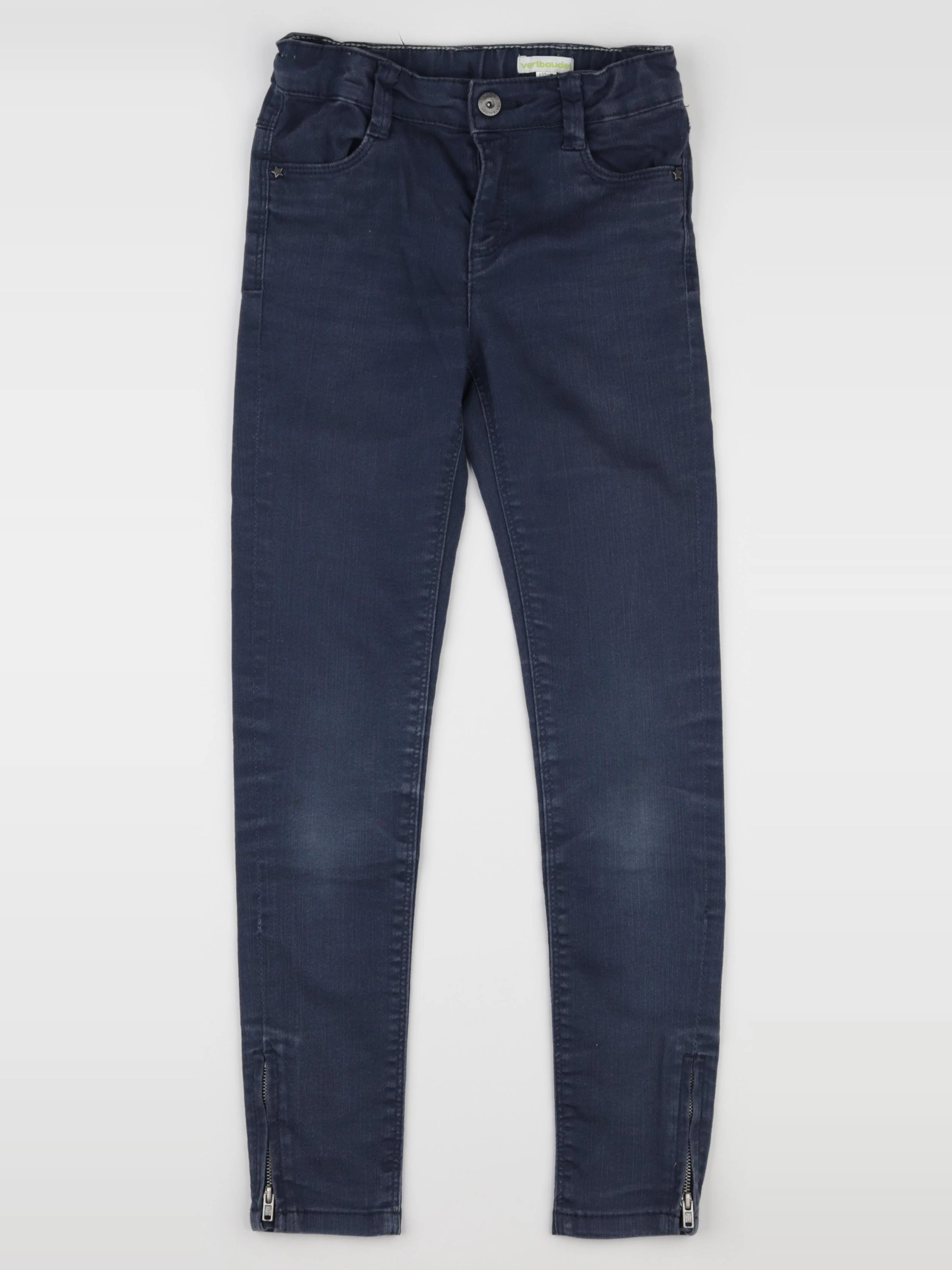 Vertbaudet - pantalon bleu - 9 ans
