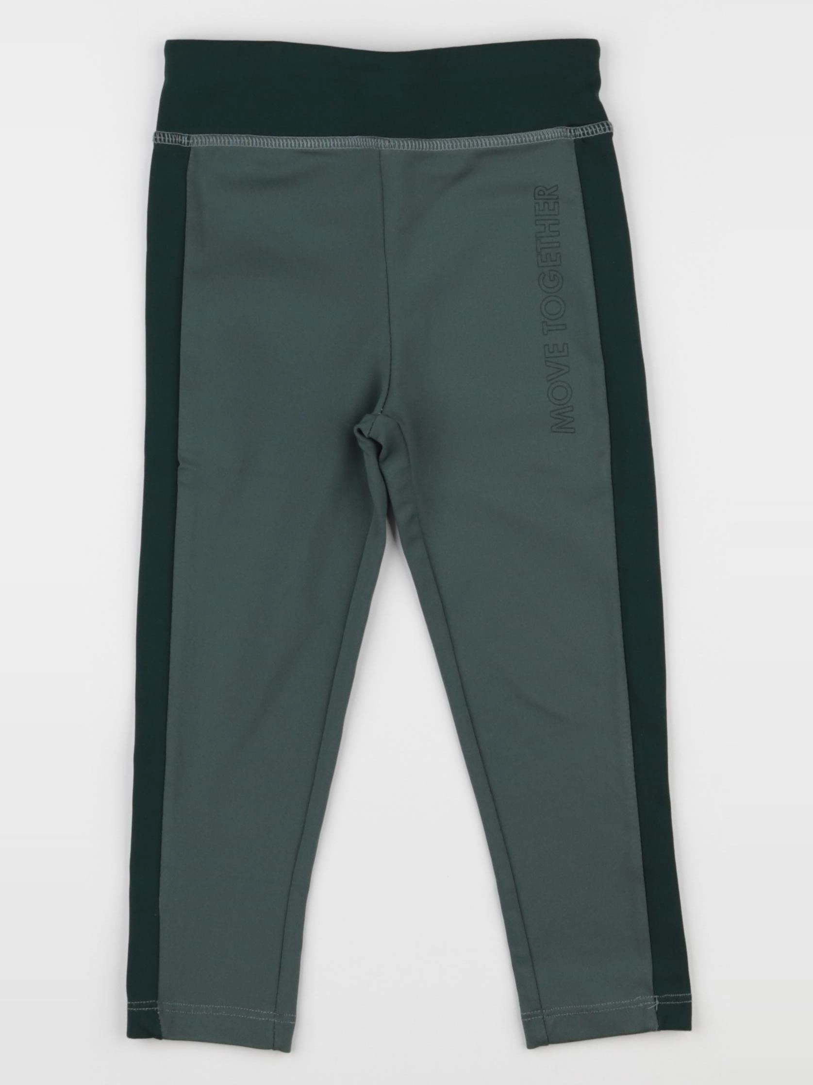Vertbaudet - legging vert - 3 ans