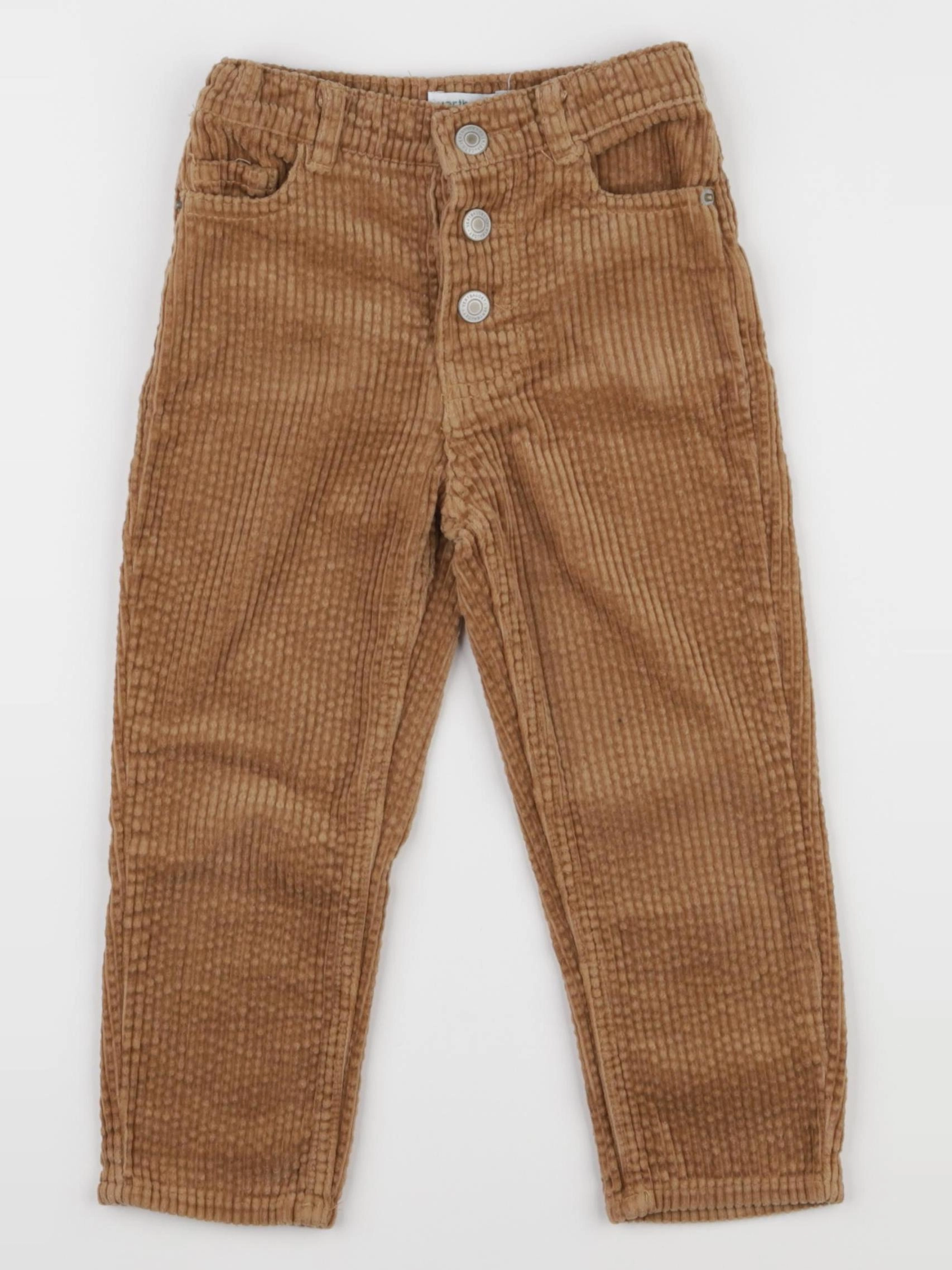 Vertbaudet - pantalon marron - 3 ans