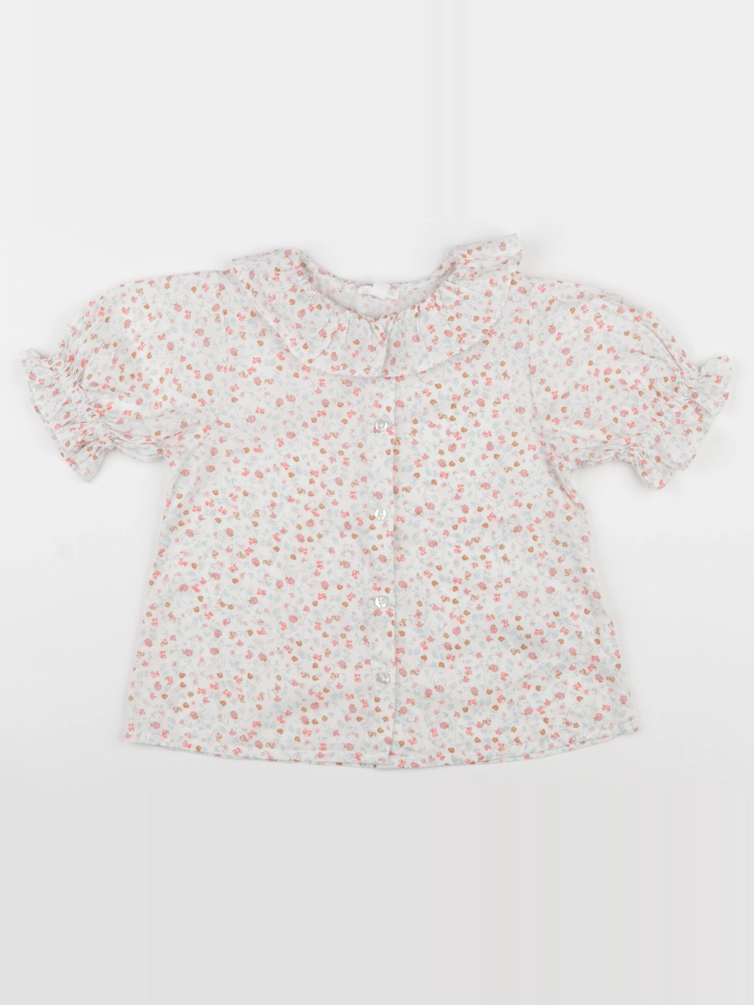 Vertbaudet - chemise multicolore - 6 ans
