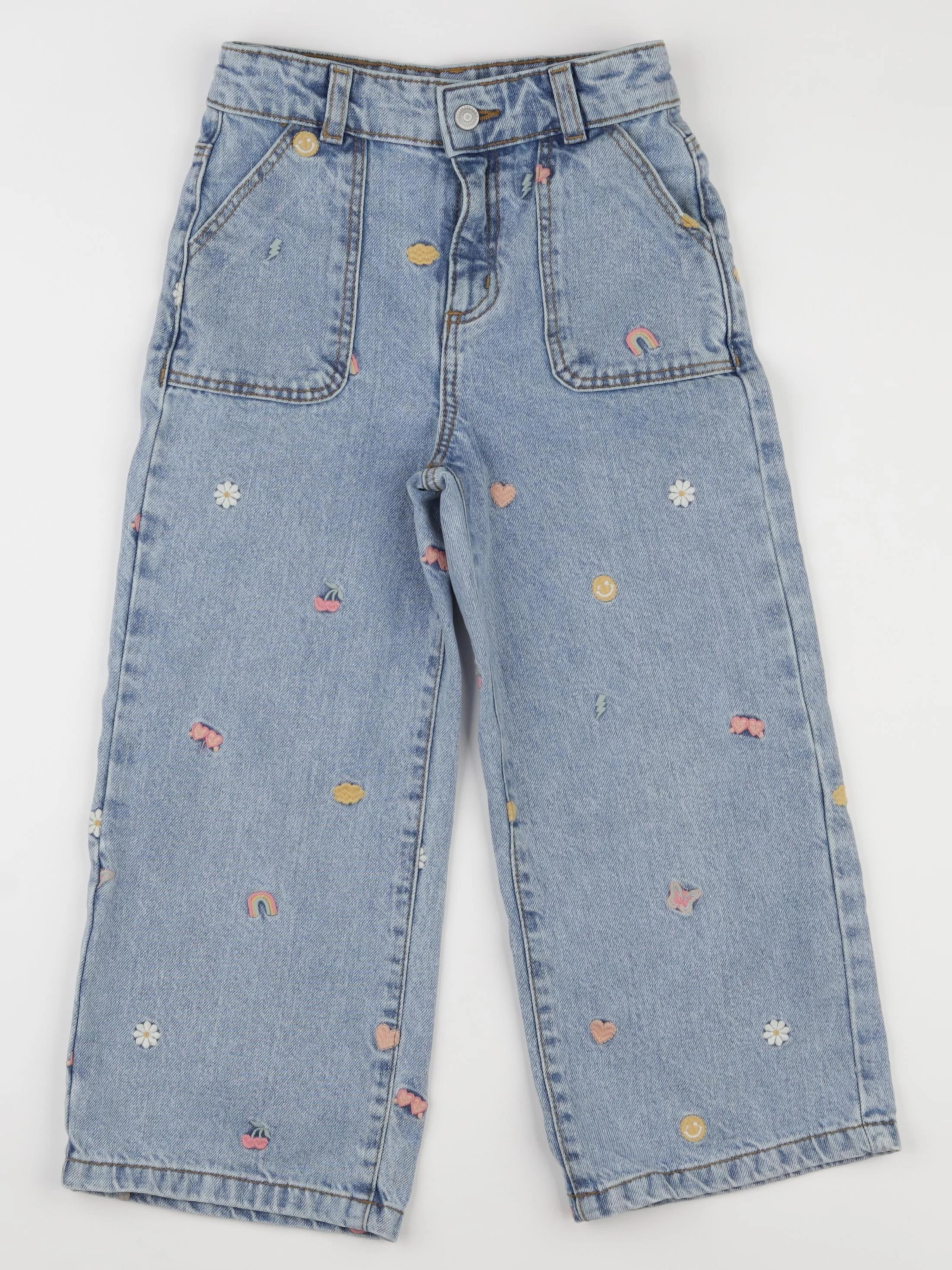 Vertbaudet - jean bleu - 6 ans