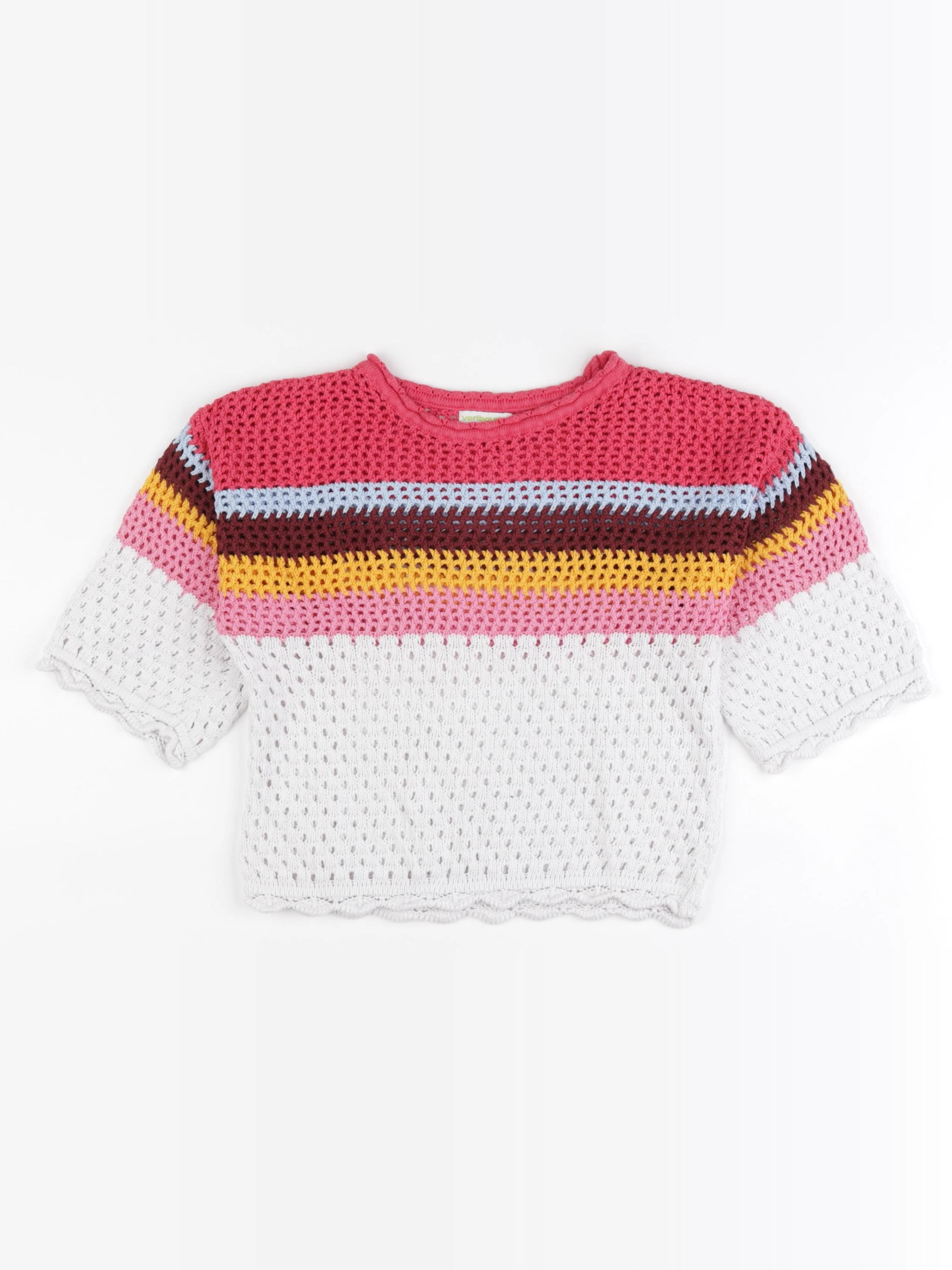Vertbaudet - pull multicolore - 5 ans