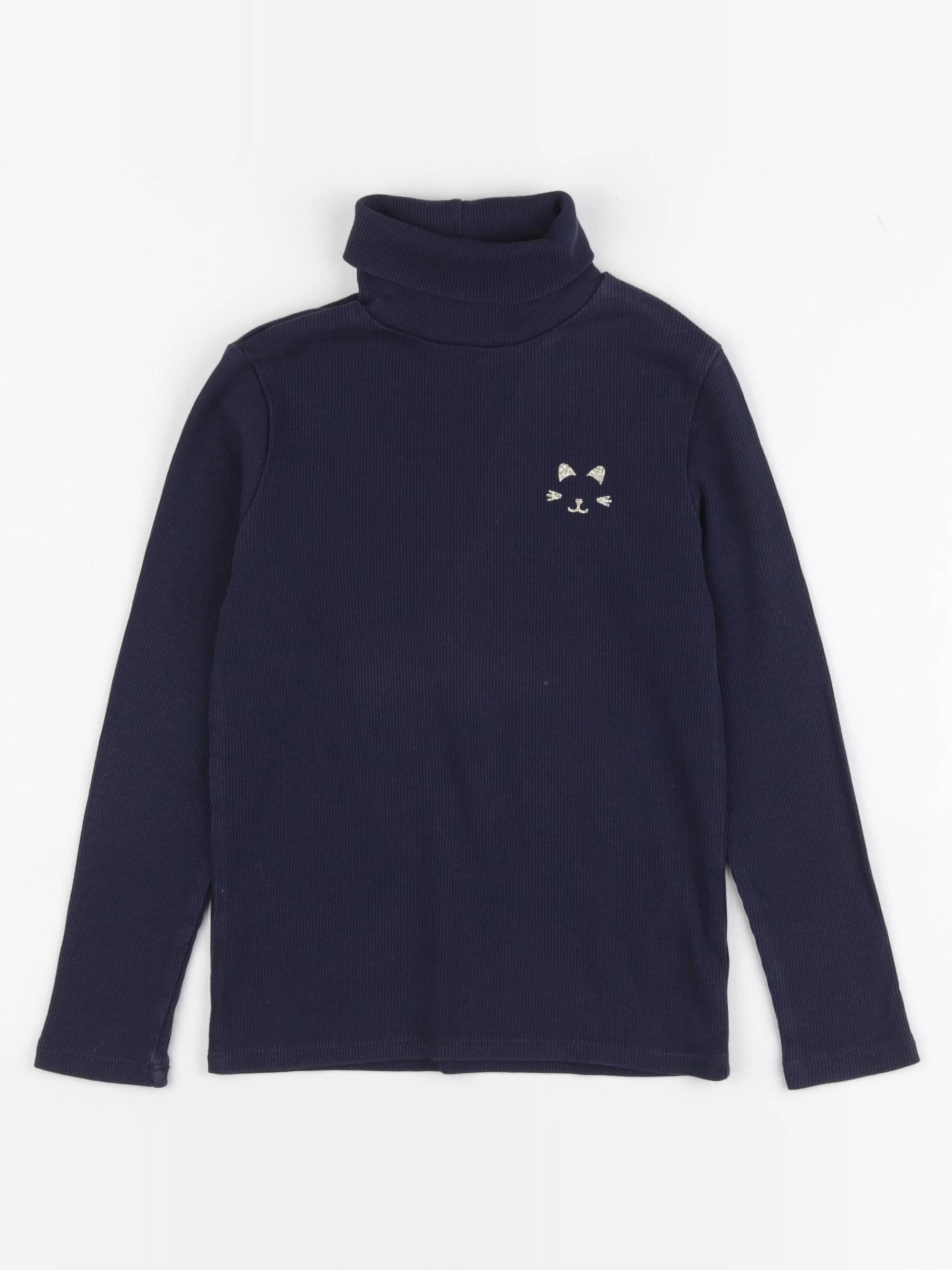 Vertbaudet - sous-pull bleu - 6 ans