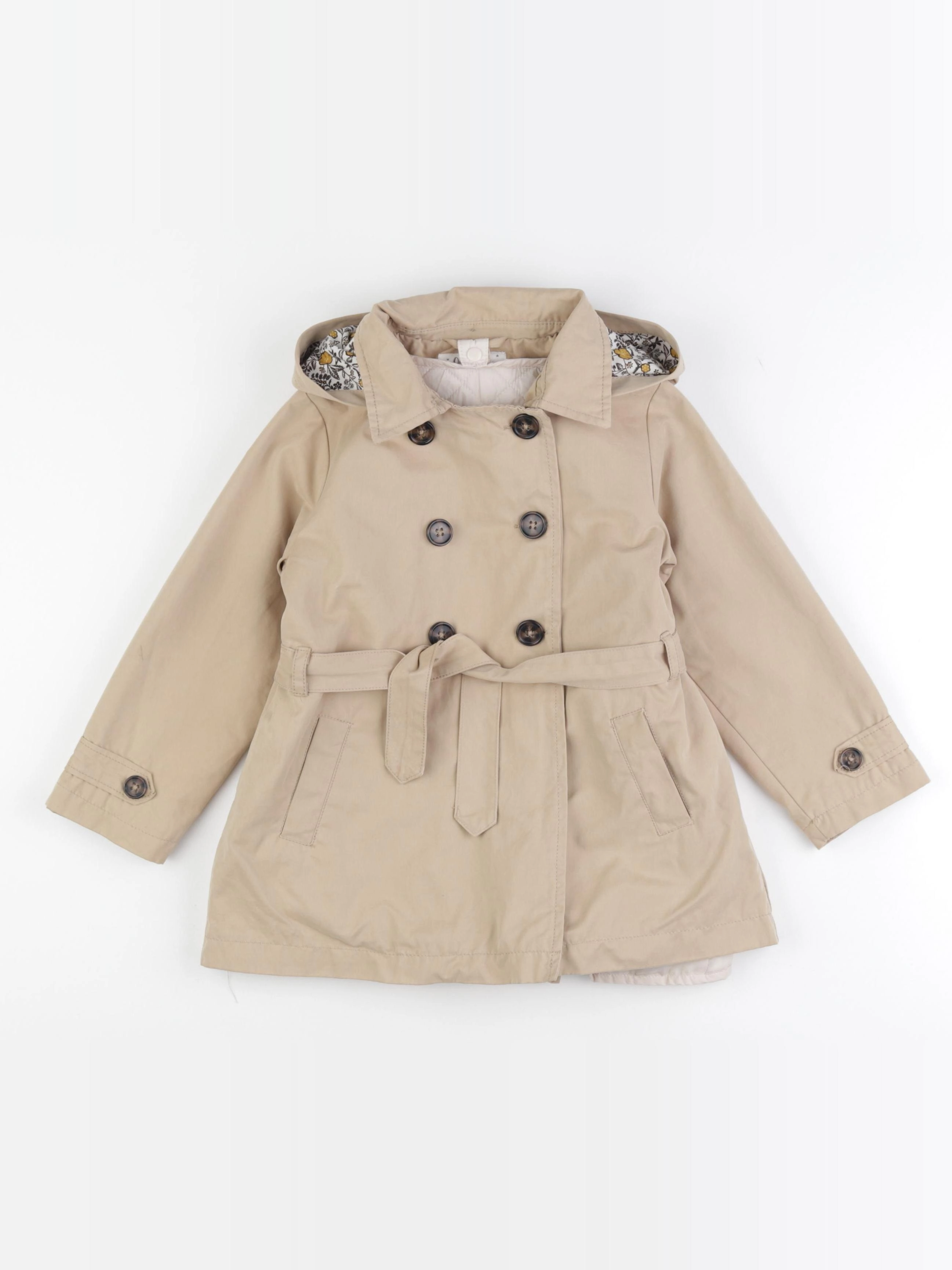 Vertbaudet - trench marron - 5 ans