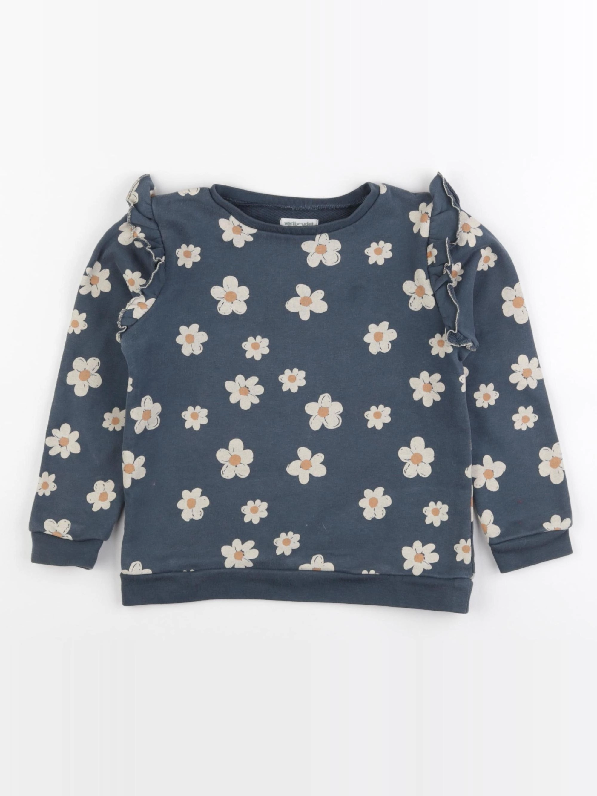 Vertbaudet - sweat bleu - 5 ans