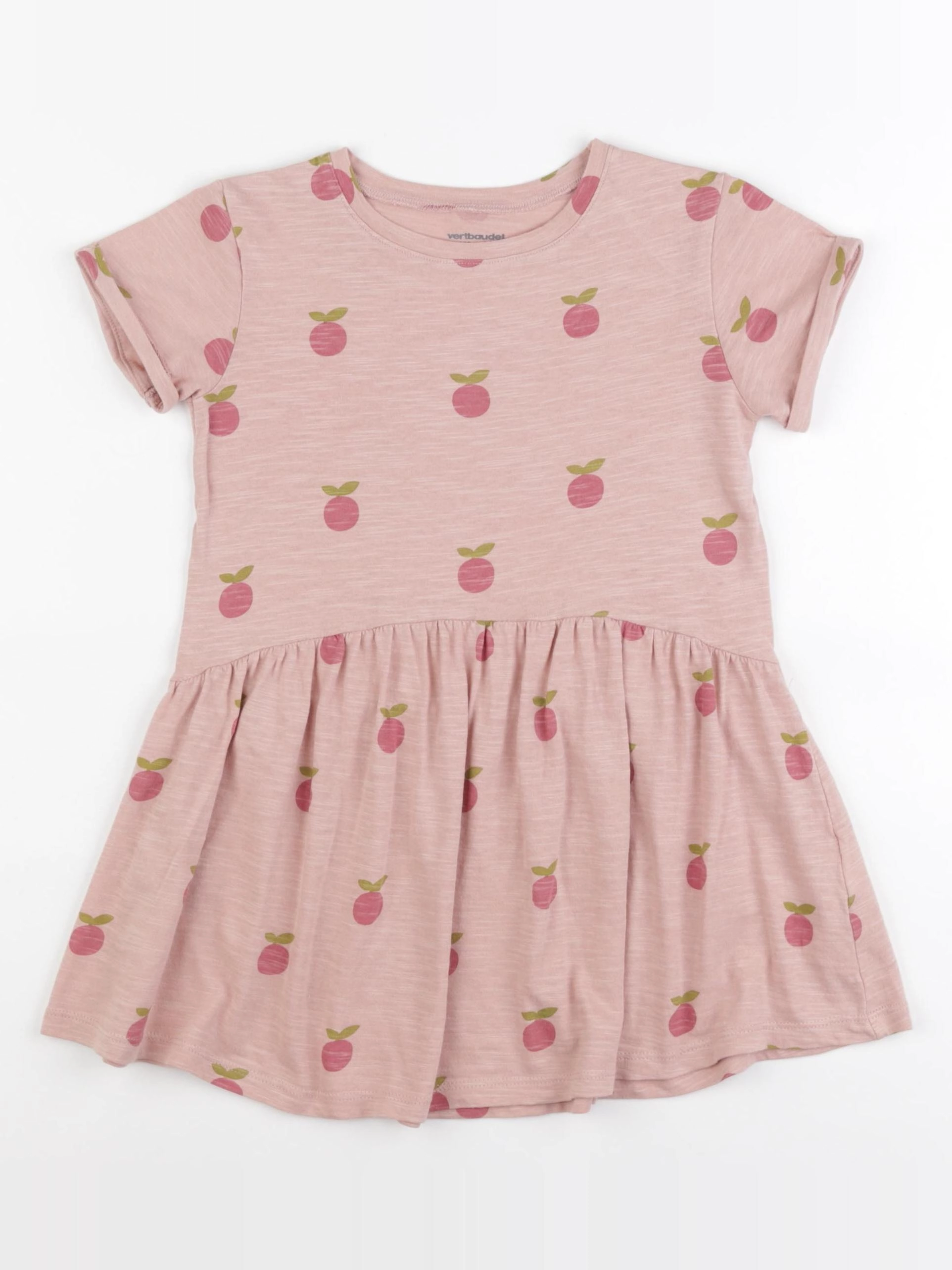 Vertbaudet - robe rose - 5 ans