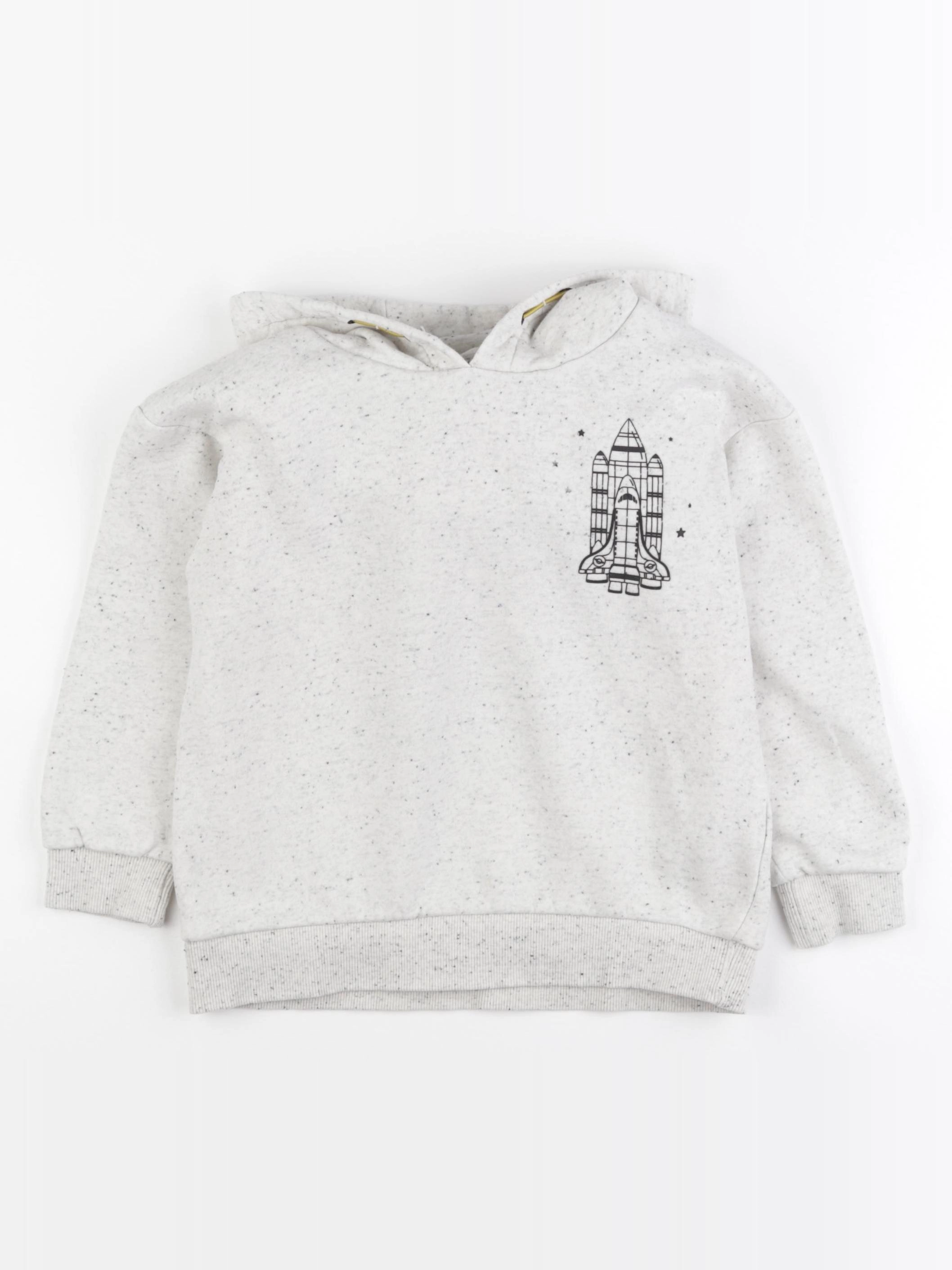 Vertbaudet - sweat gris - 6 ans