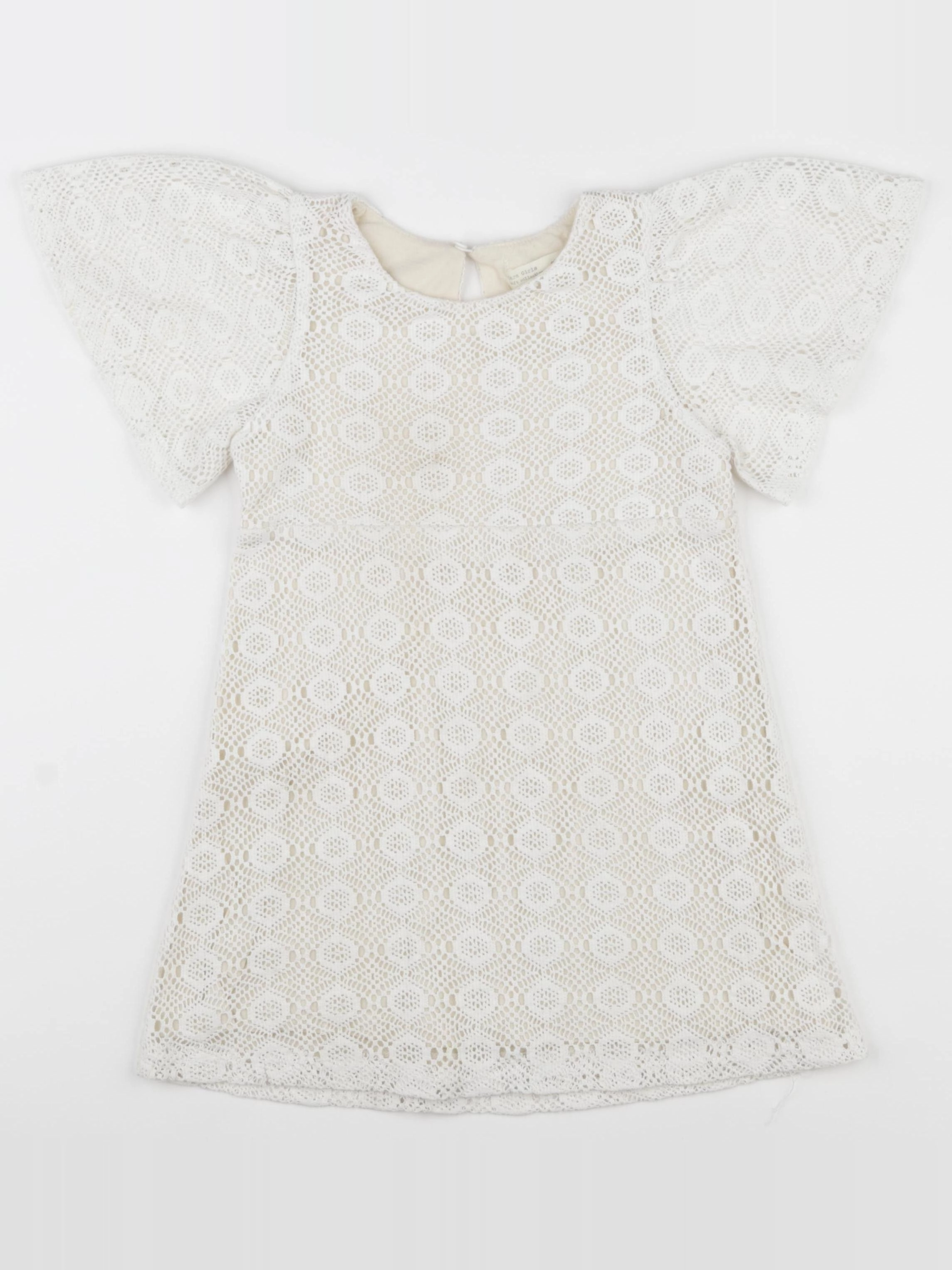 Zara - robe blanc - 6 ans