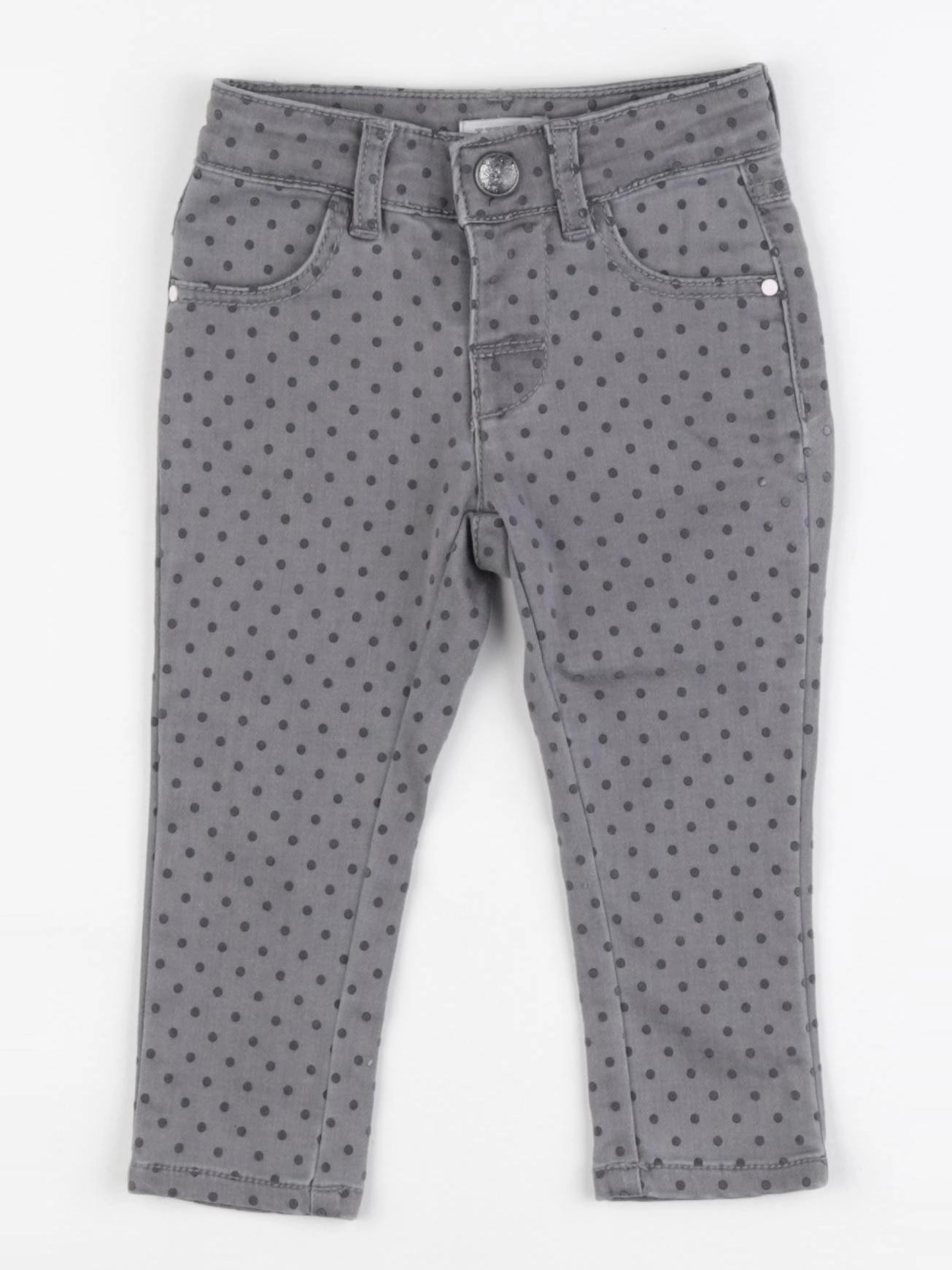IKKS - pantalon gris - 12 mois