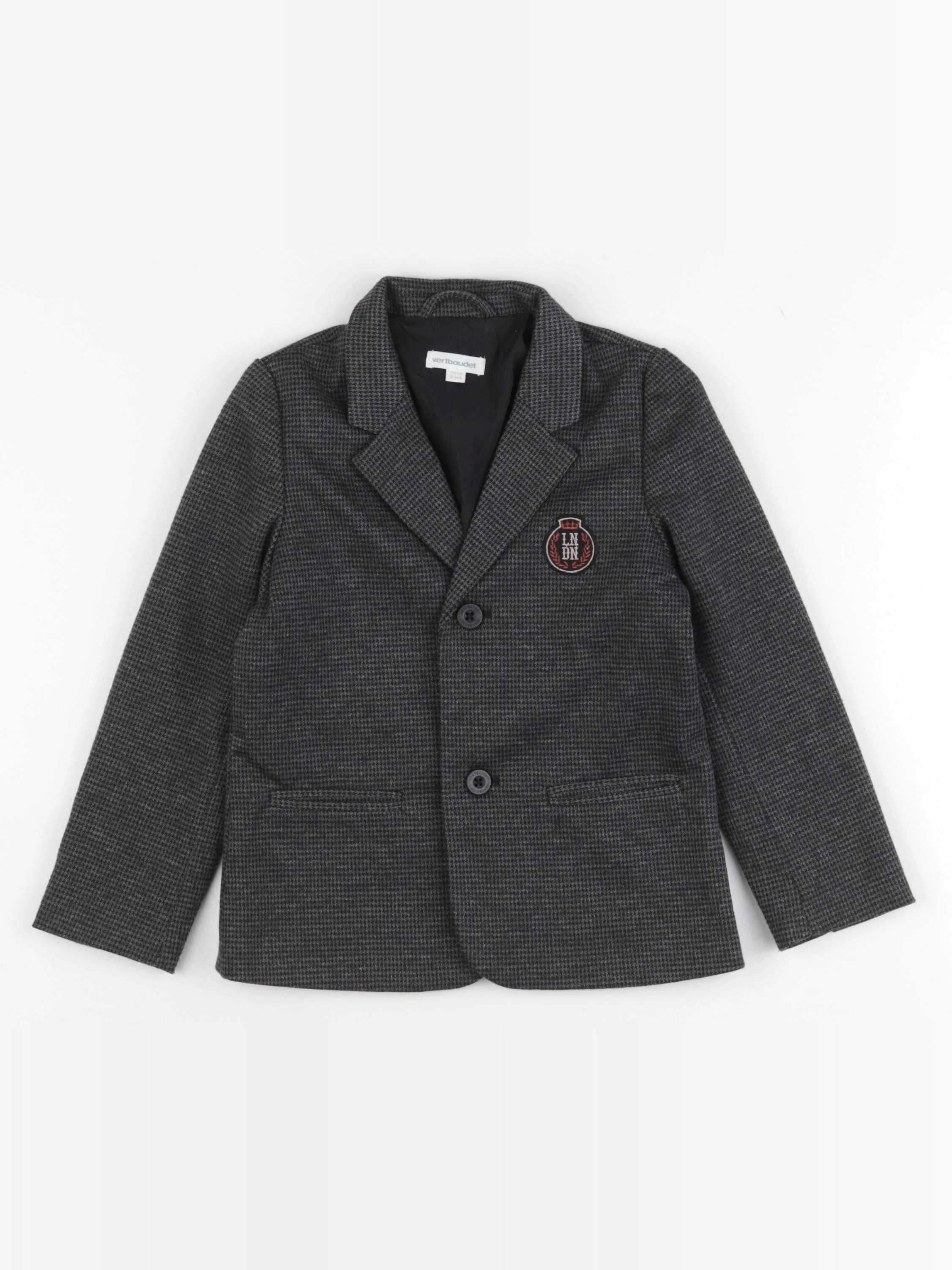 Vertbaudet - veste gris - 5 ans