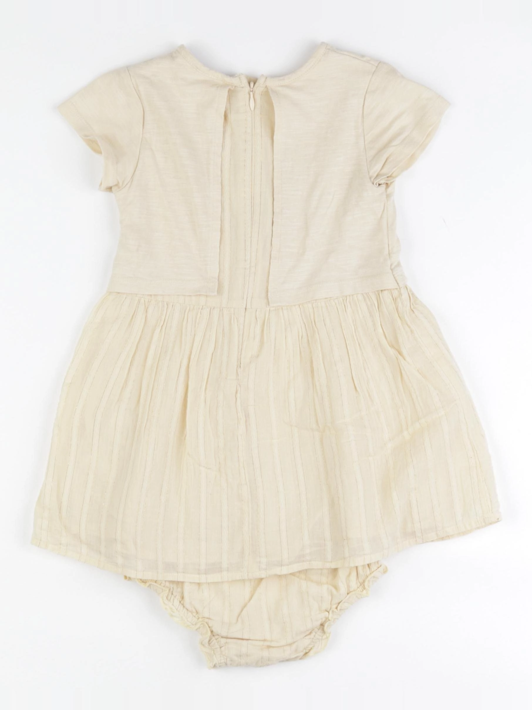 IKKS - robe beige - 2 ans