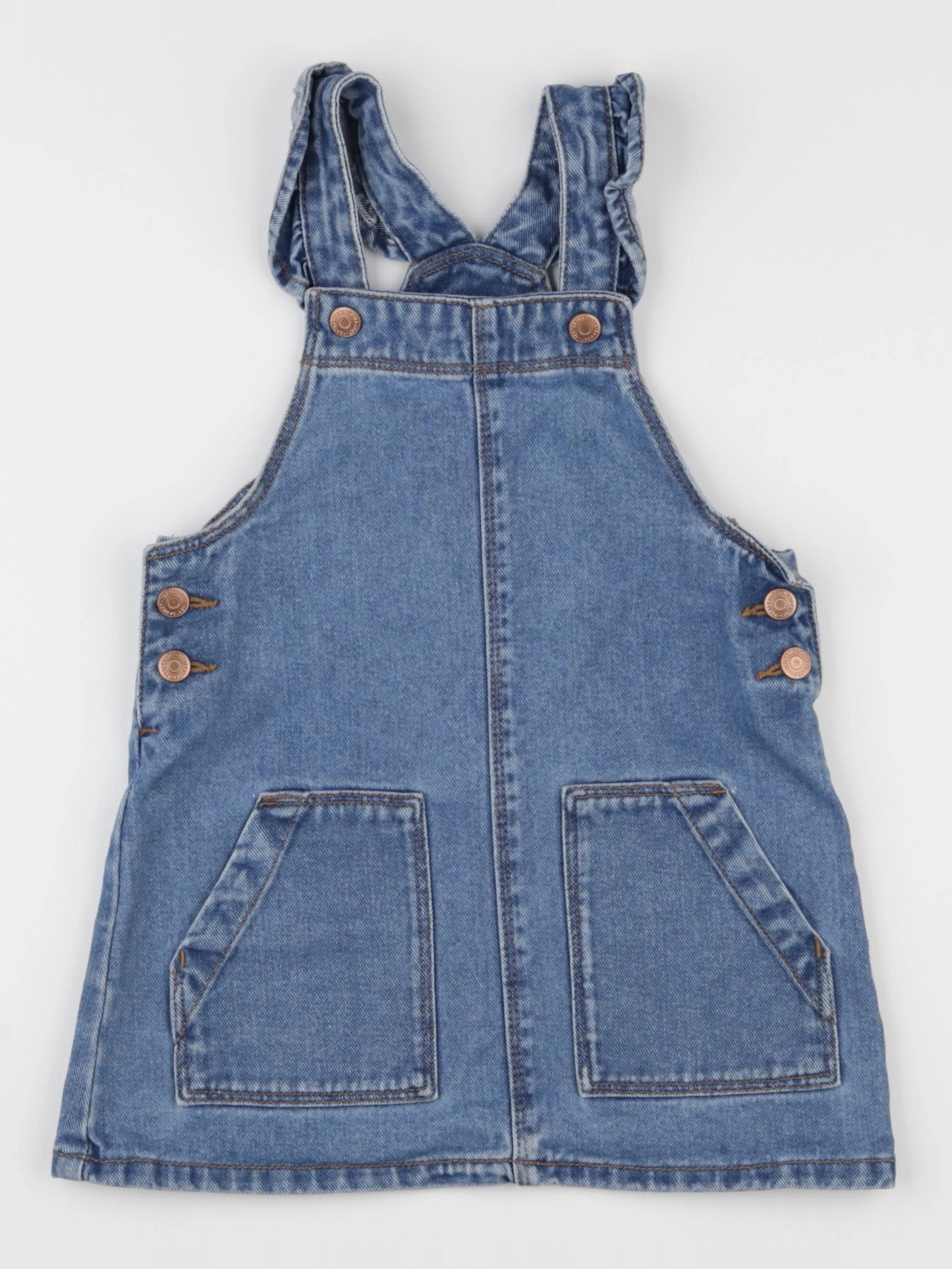 Vertbaudet - robe bleu - 4 ans
