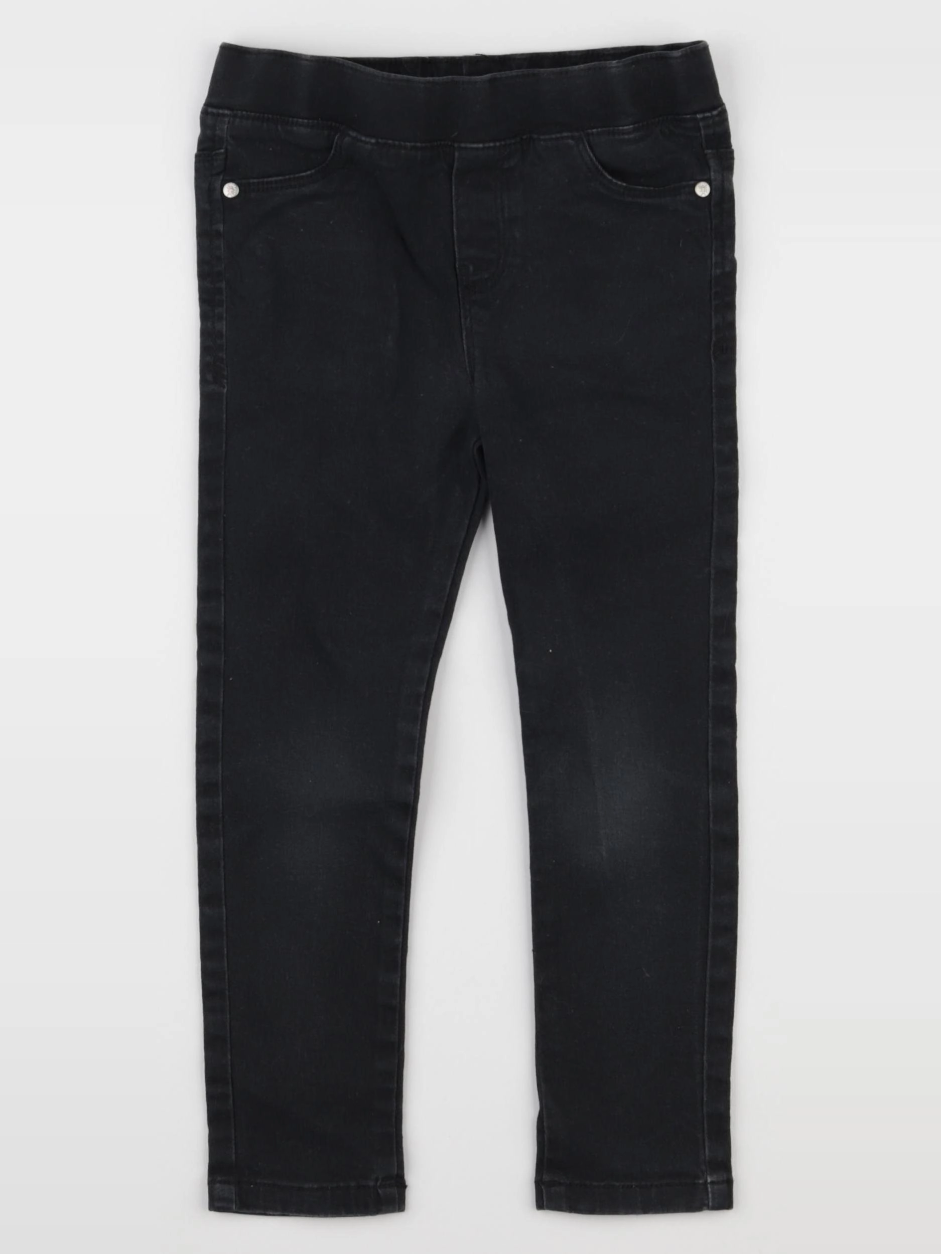 Okaidi - jegging noir - 4 ans