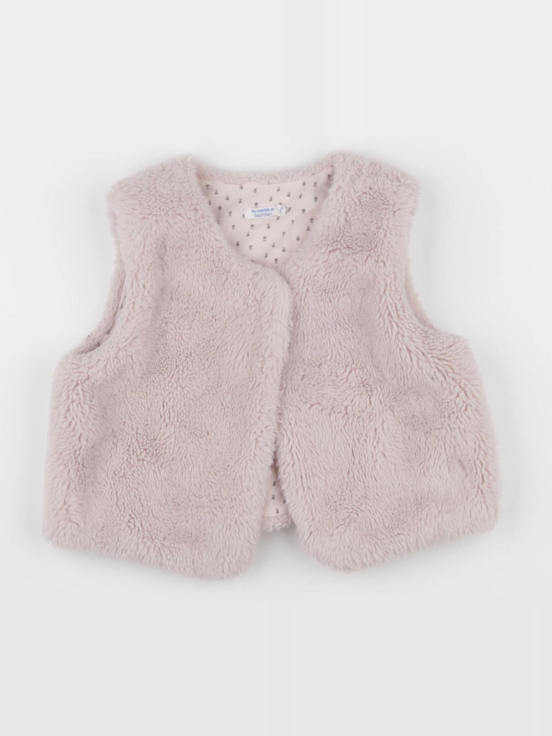 Boutchou - gilet rose - 36 mois