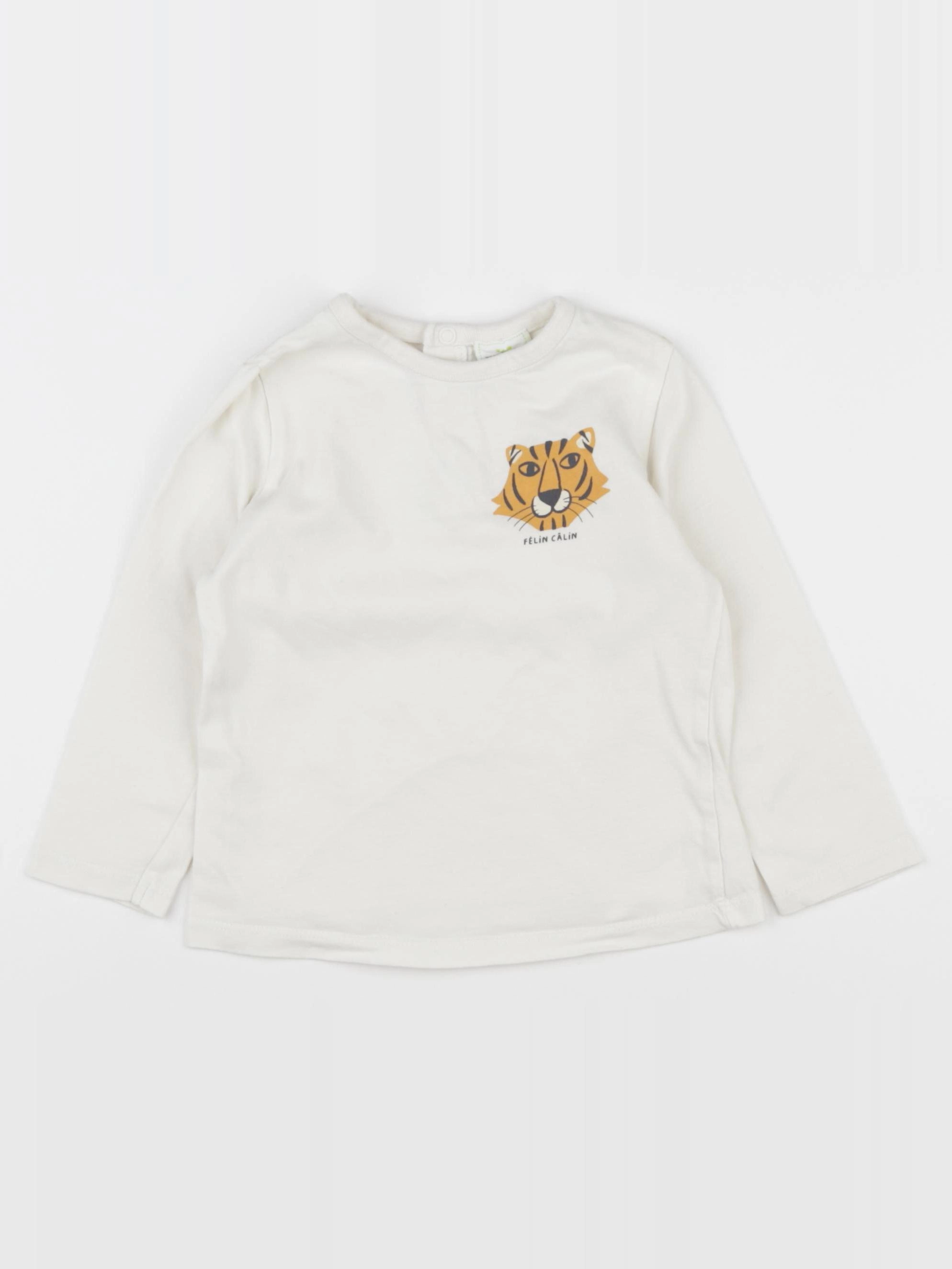 Tape à l'oeil - tee-shirt beige - 24 mois