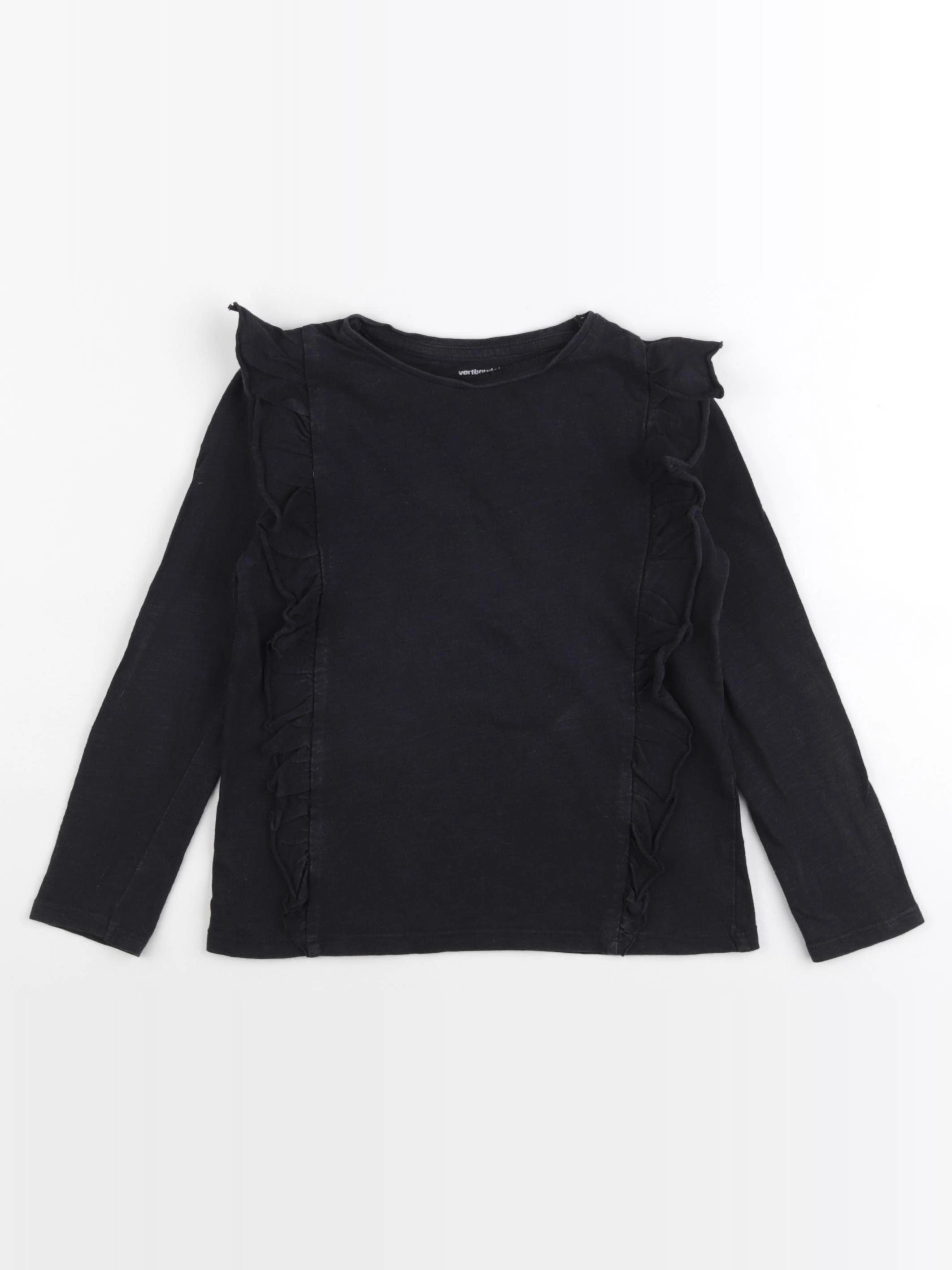 Vertbaudet - tee-shirt noir - 5 ans