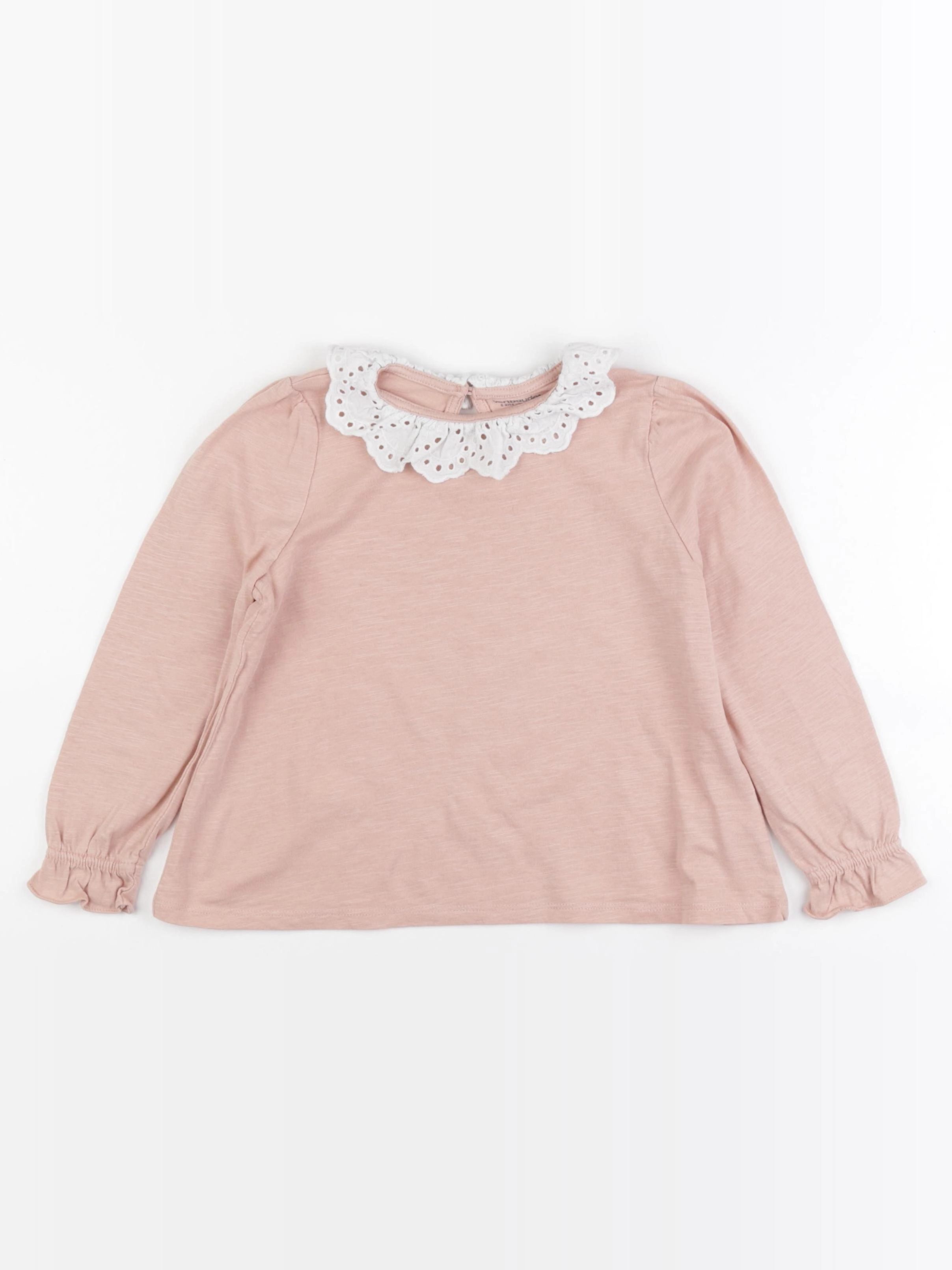 Vertbaudet - tee-shirt rose - 6 ans