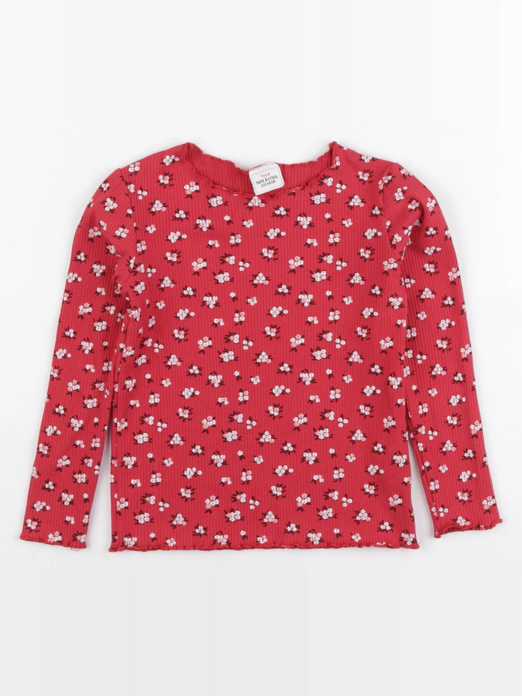 Tape à l'oeil - tee-shirt rouge - 5 ans