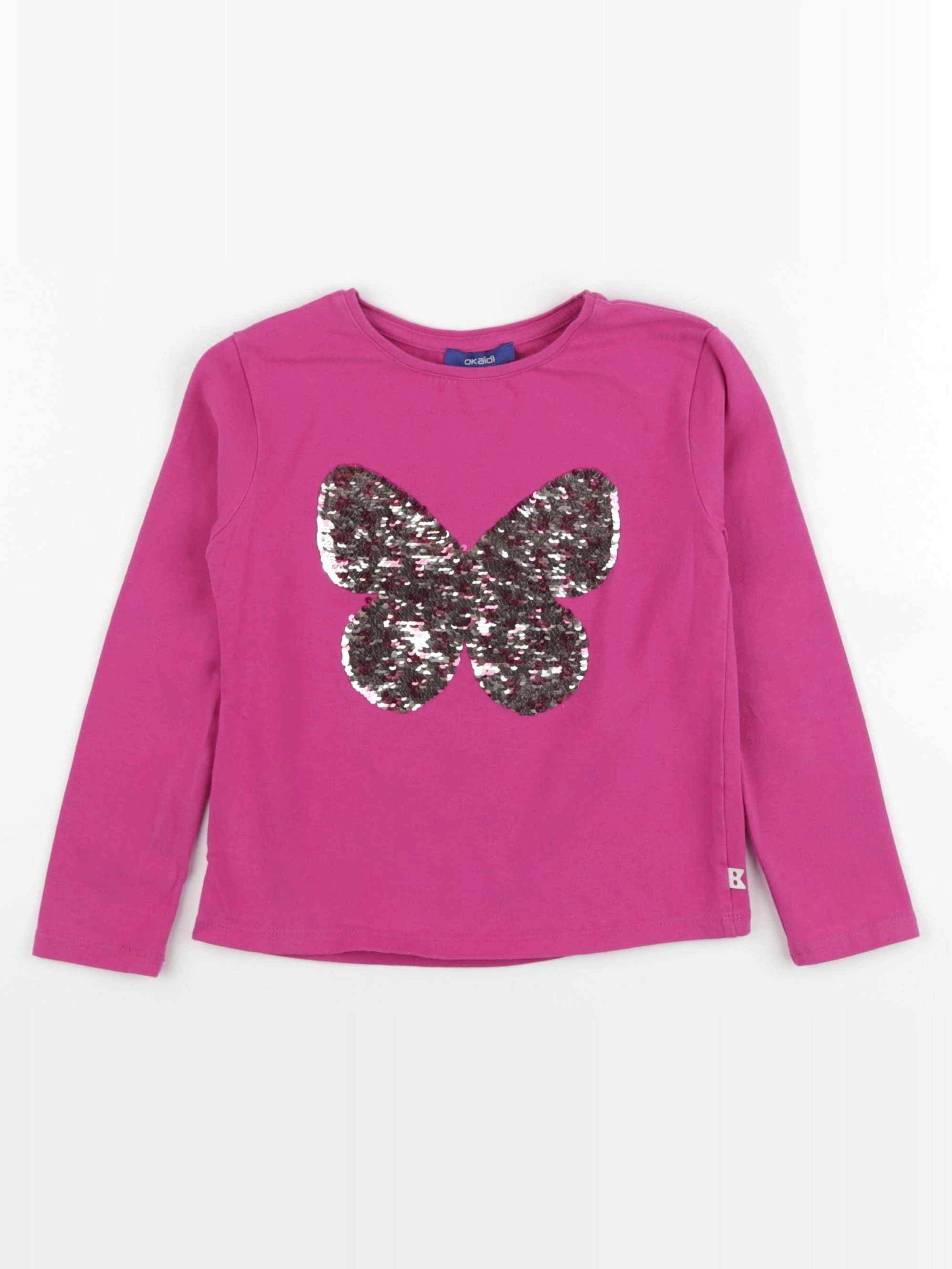 Okaidi - tee-shirt rose - 6 ans