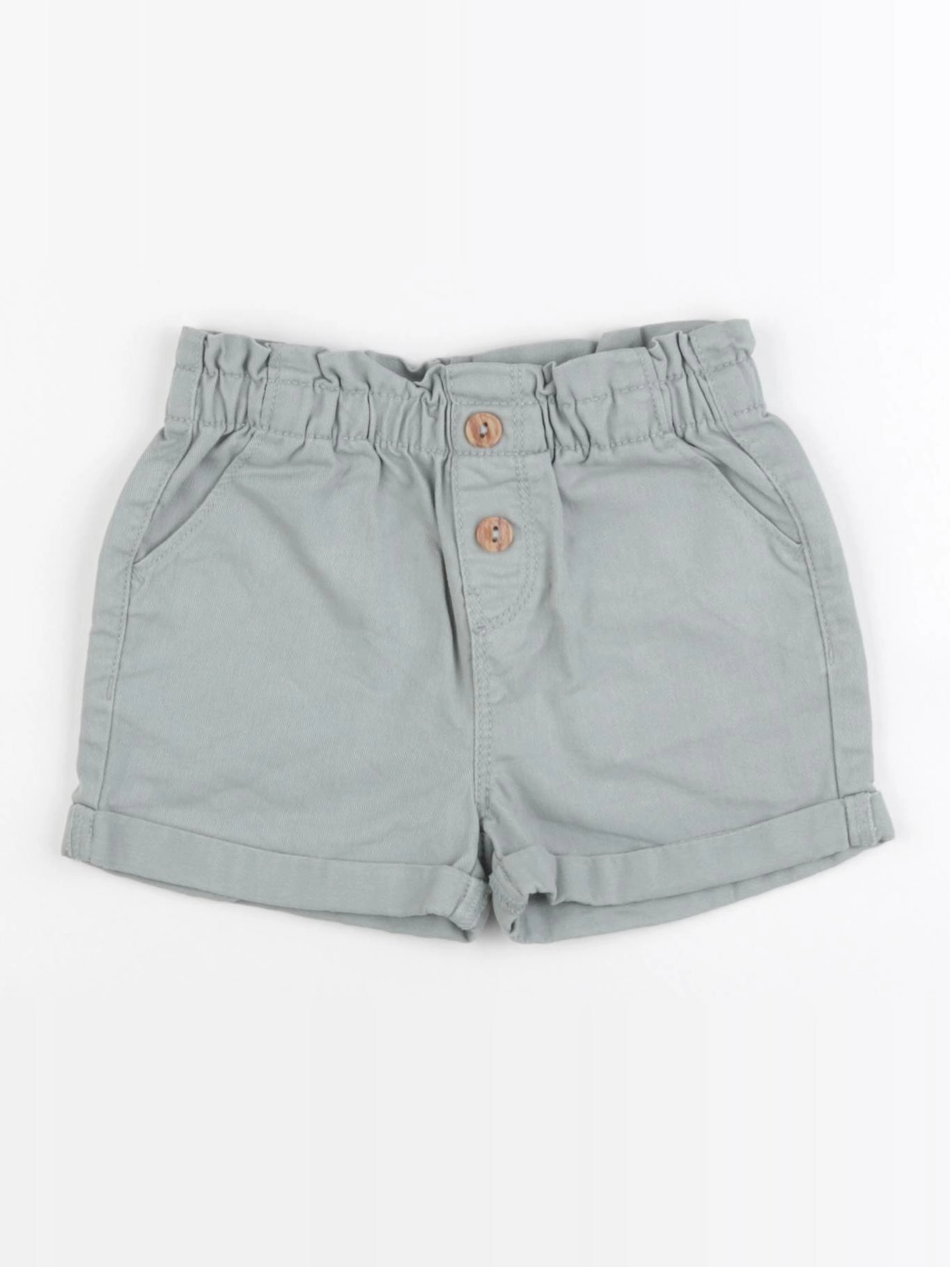 Vertbaudet - short vert - 24 mois