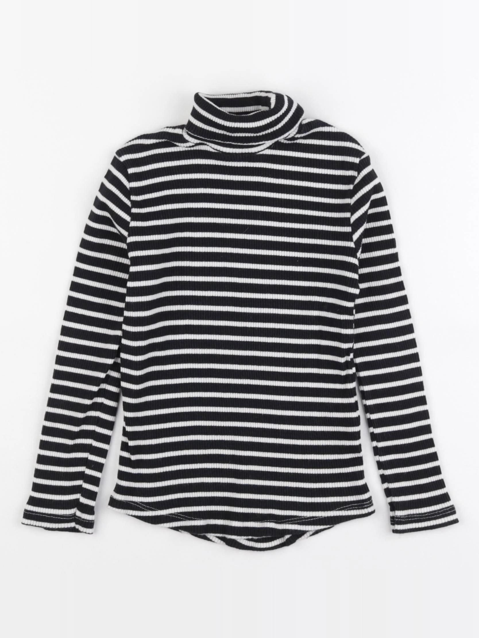 Zara - sous-pull blanc, noir - 6 ans