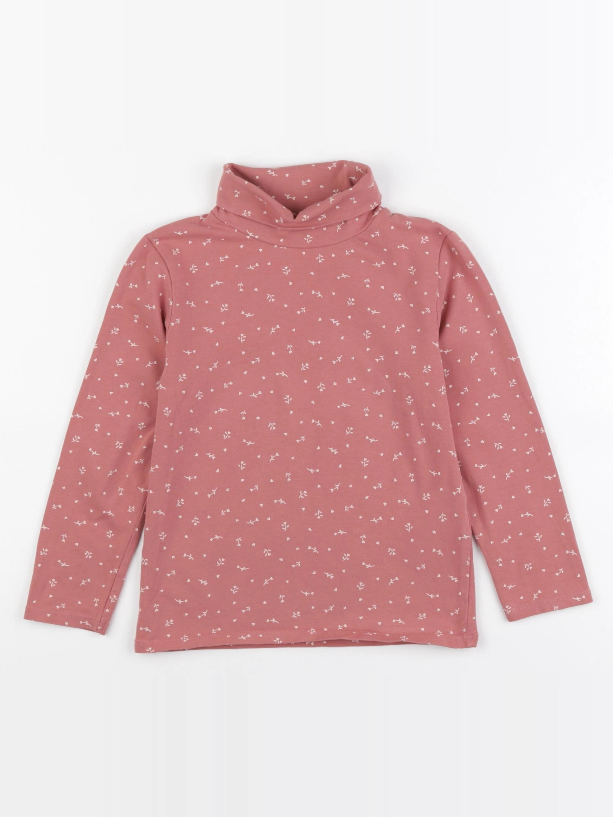 Vertbaudet - sous-pull rose - 6 ans