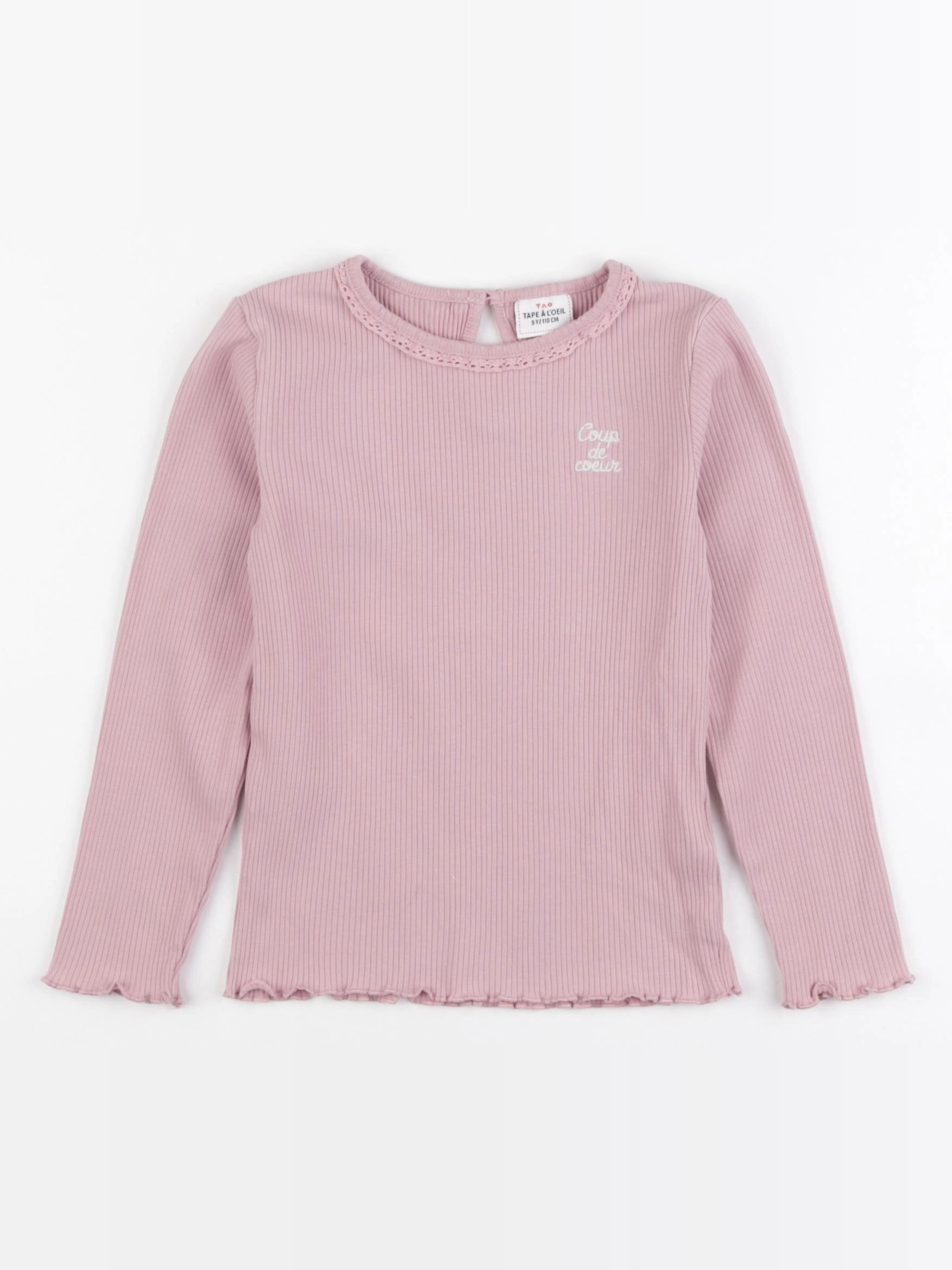 Tape à l'oeil - tee-shirt rose - 5 ans