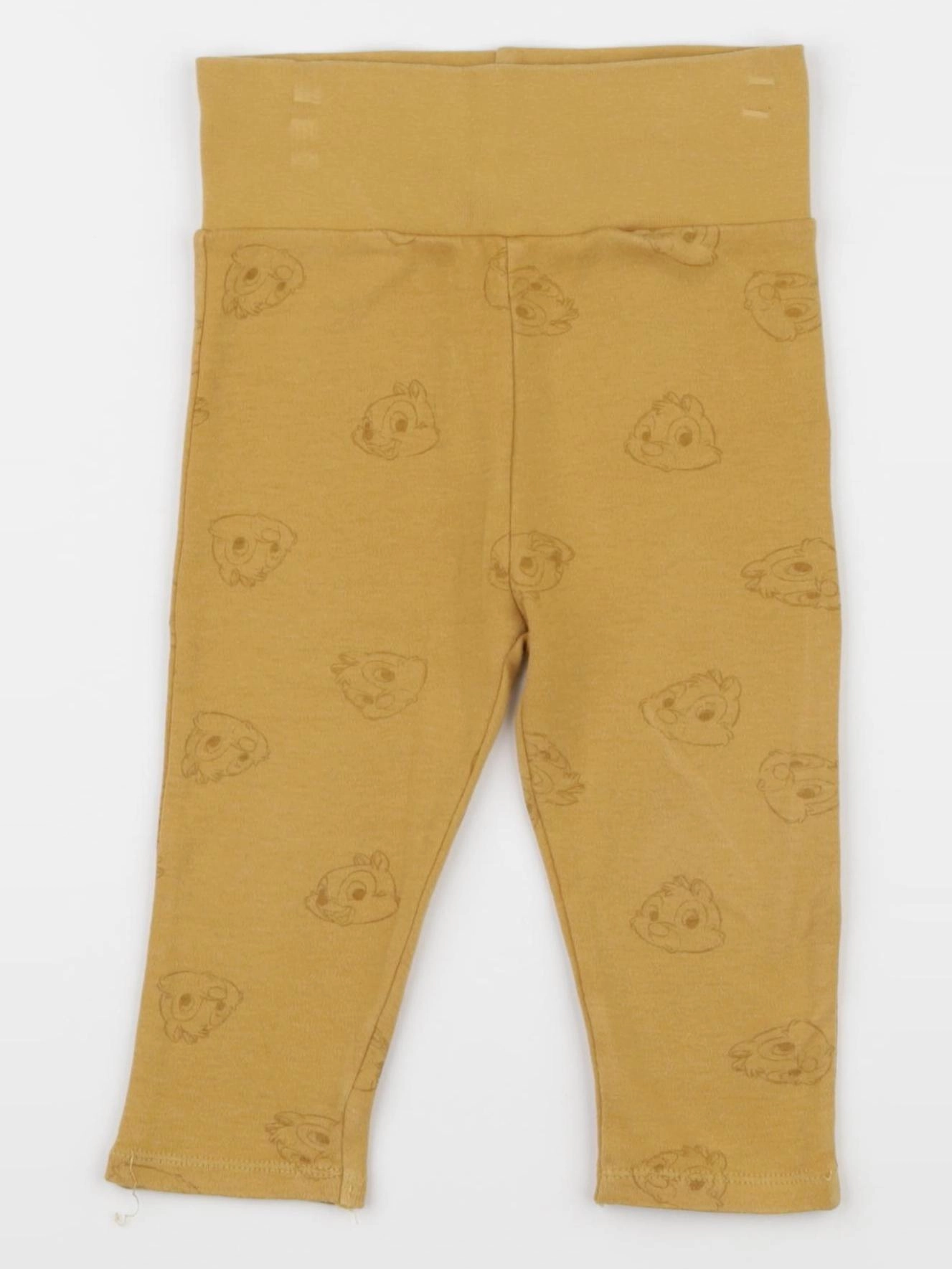 Vertbaudet - legging jaune - 18 mois