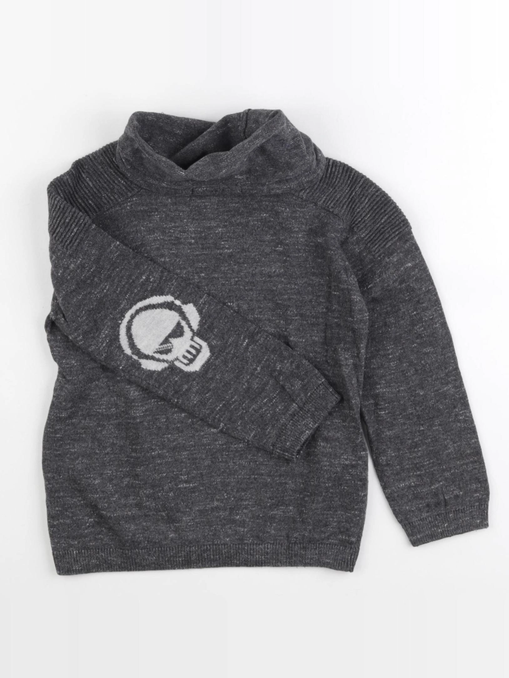 Zara - pull gris - 4 ans