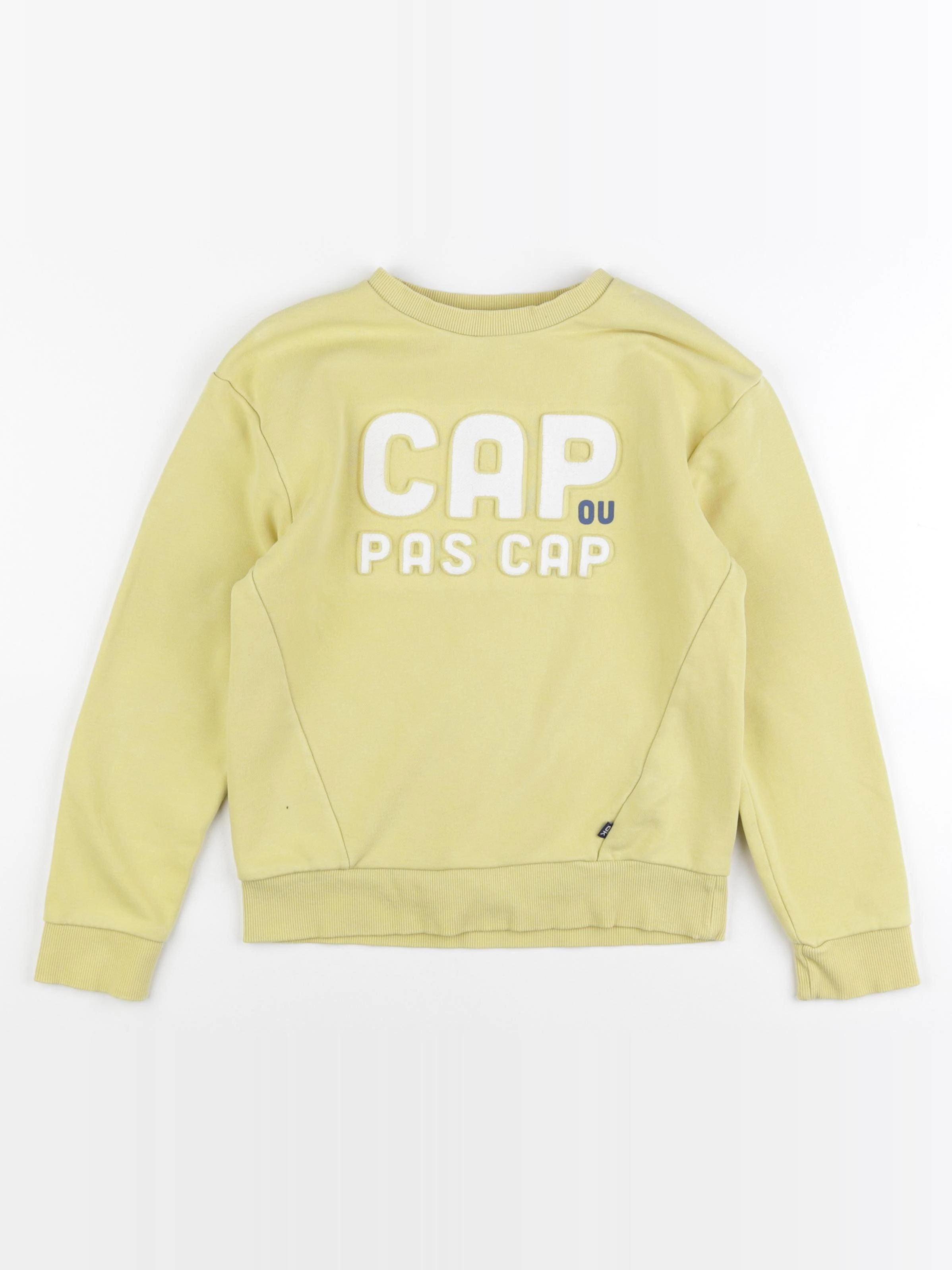Okaidi - sweat jaune - 8 ans
