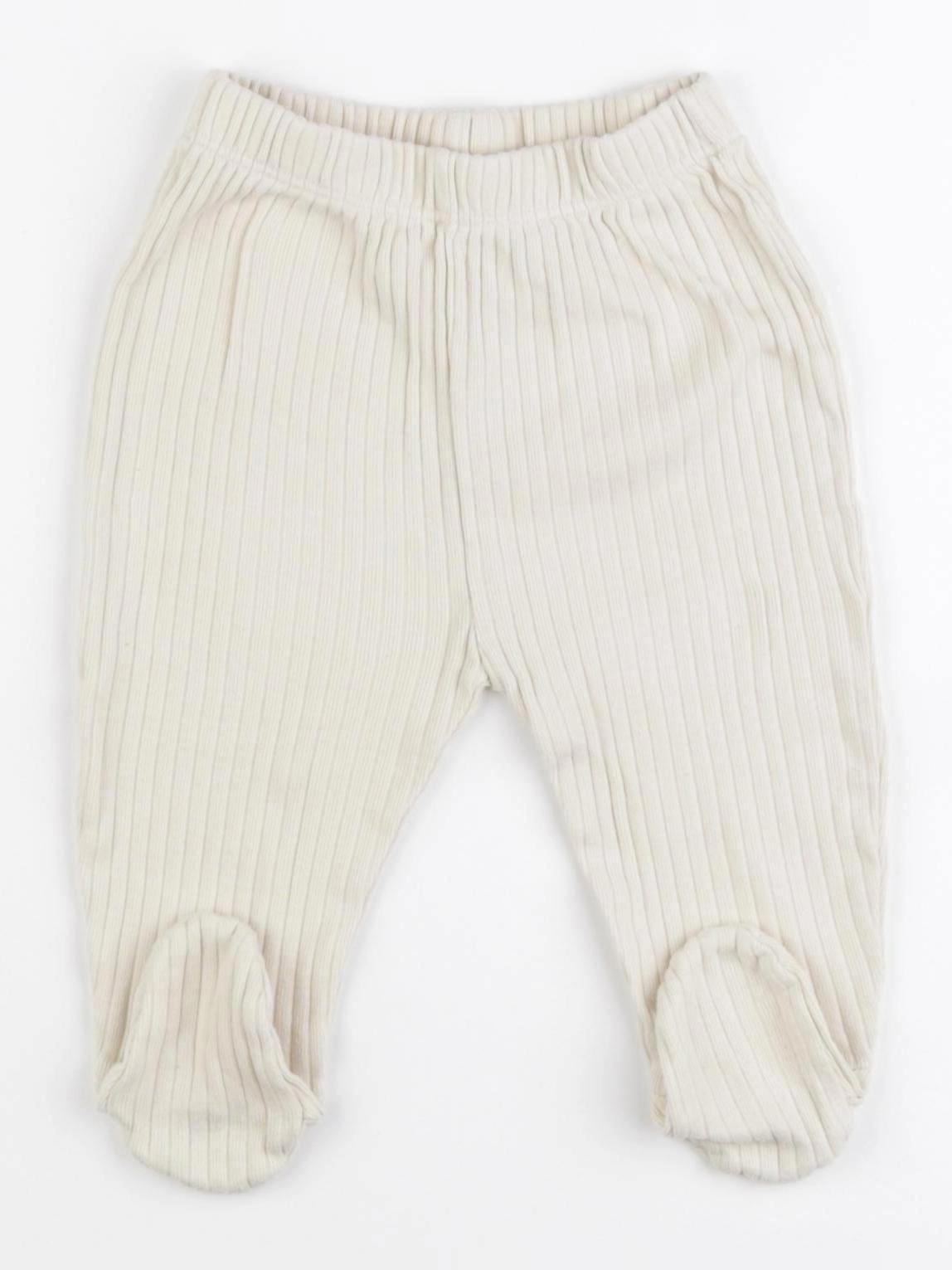 Vertbaudet - legging jaune - 9 mois