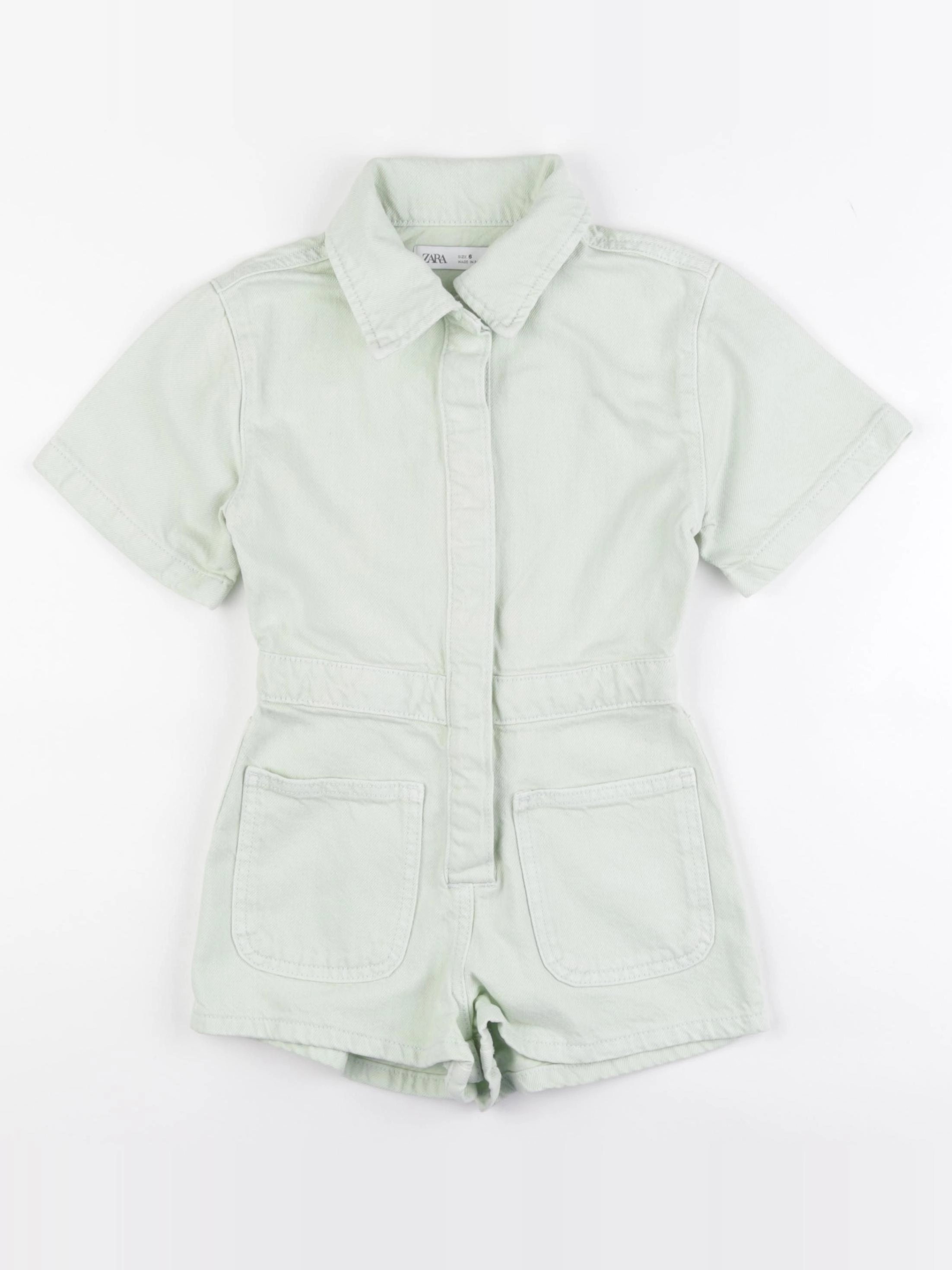 Zara - combinaison vert - 6 ans