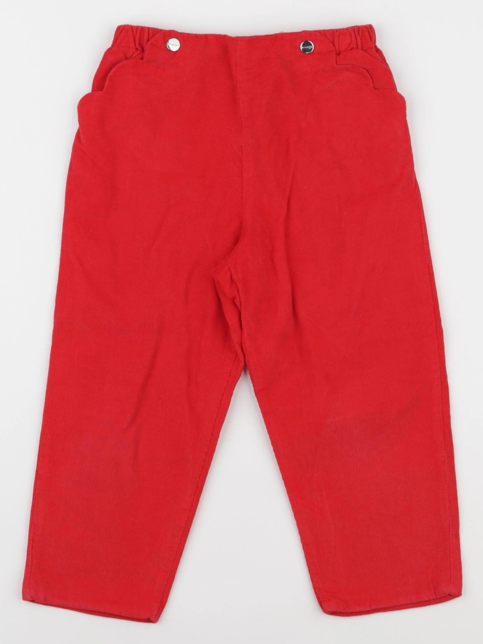 Jacadi - pantalon rouge - 36 mois