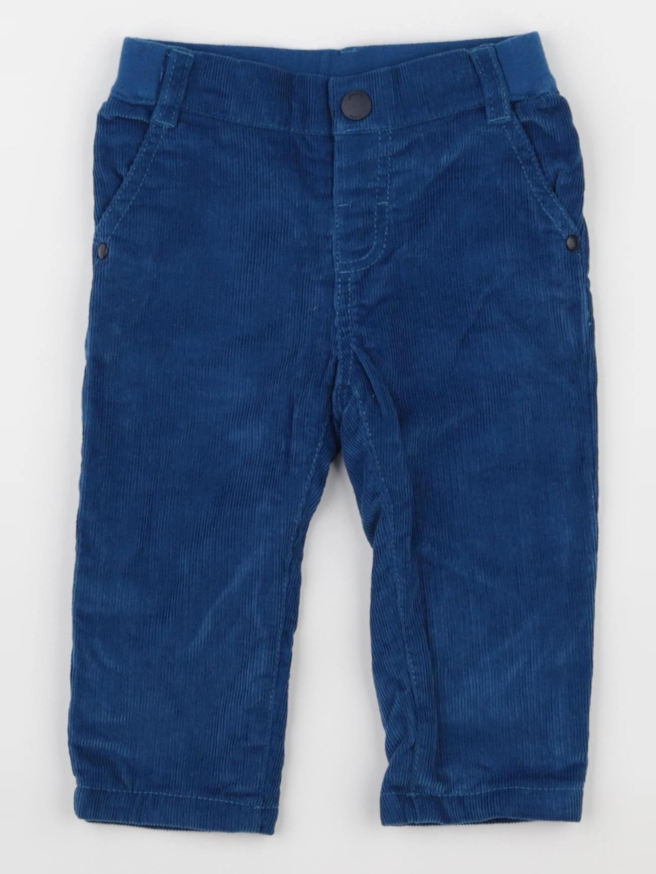 Jacadi - pantalon bleu - 12 mois